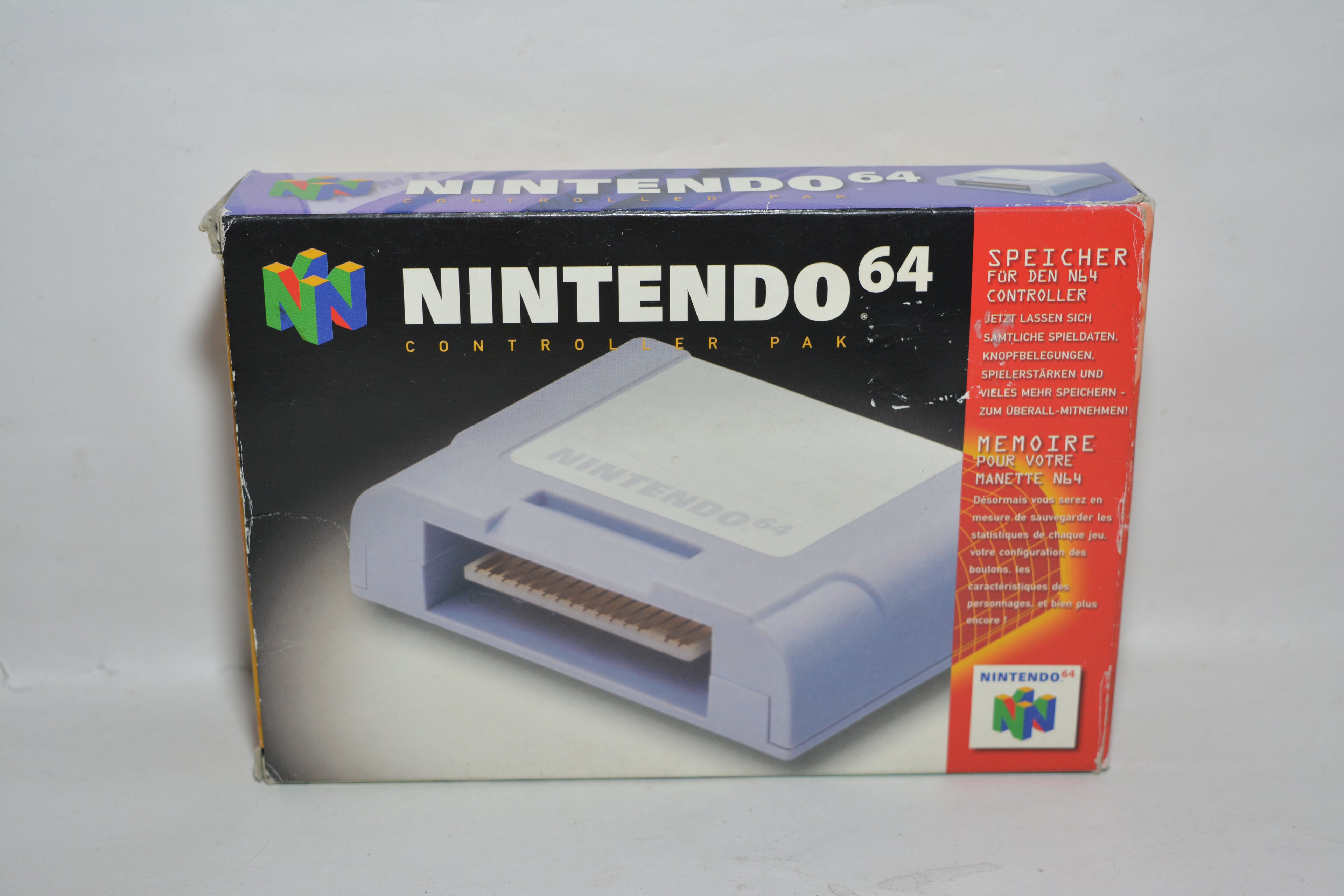 Nintendo 64 Controller/Memory Pak OVP