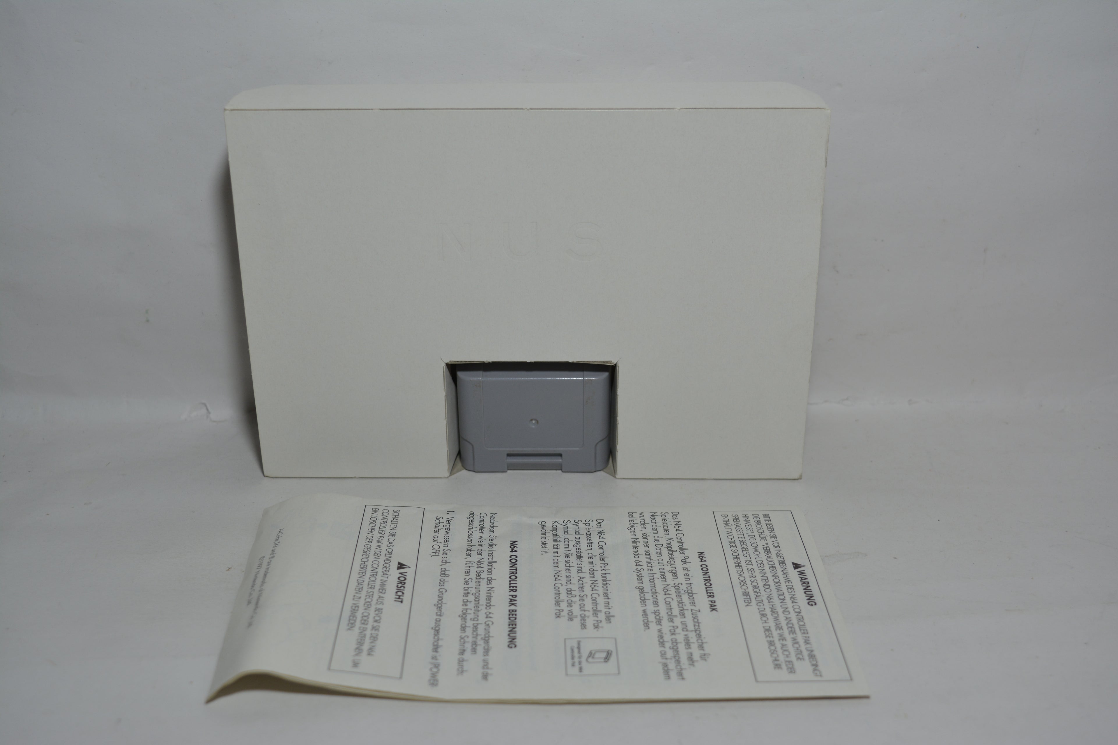 Nintendo 64 Controller/Memory Pak OVP