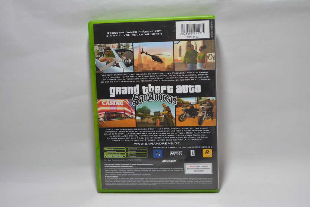 Grand Theft Auto (GTA) San Andreas