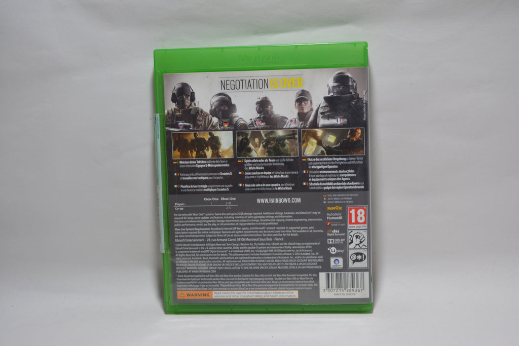 Tom Clany's Rainbow Six Siege