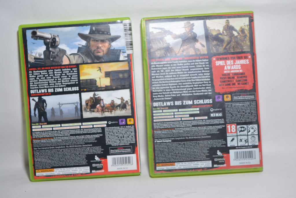 Red Dead Redemption & Undead Nightmare SET