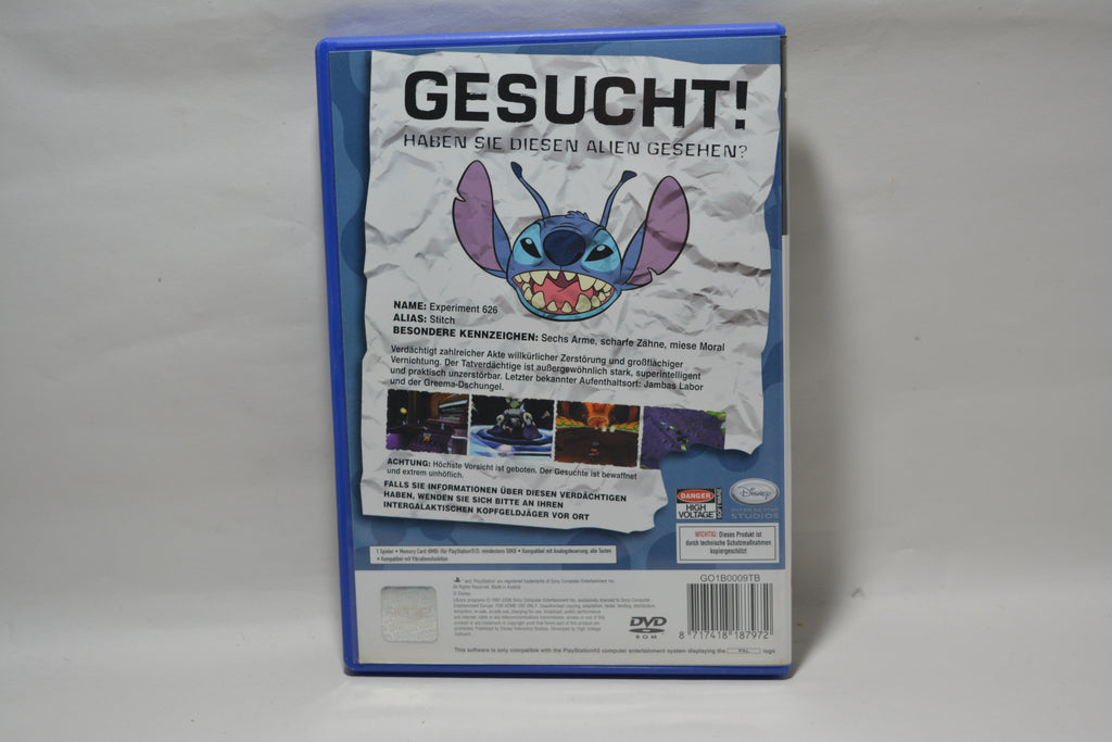 Stitch: Experiment 626