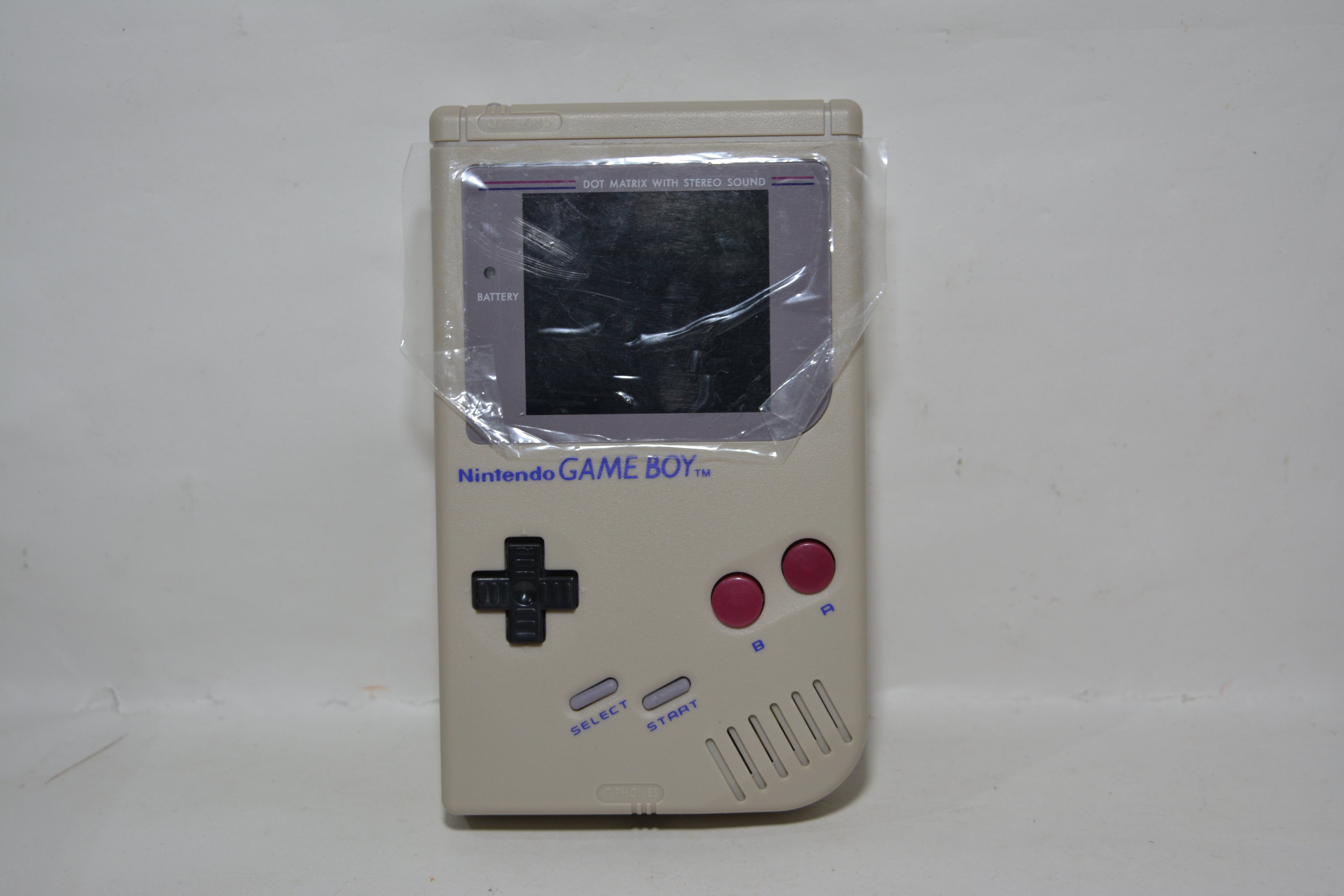 Nintendo Game Boy DMG-01 – Restauriert; IPS Mod (Originalgehäuse)