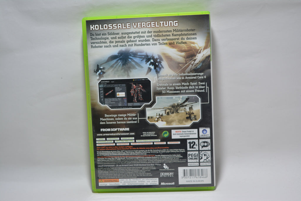 Armored Core: For Answer