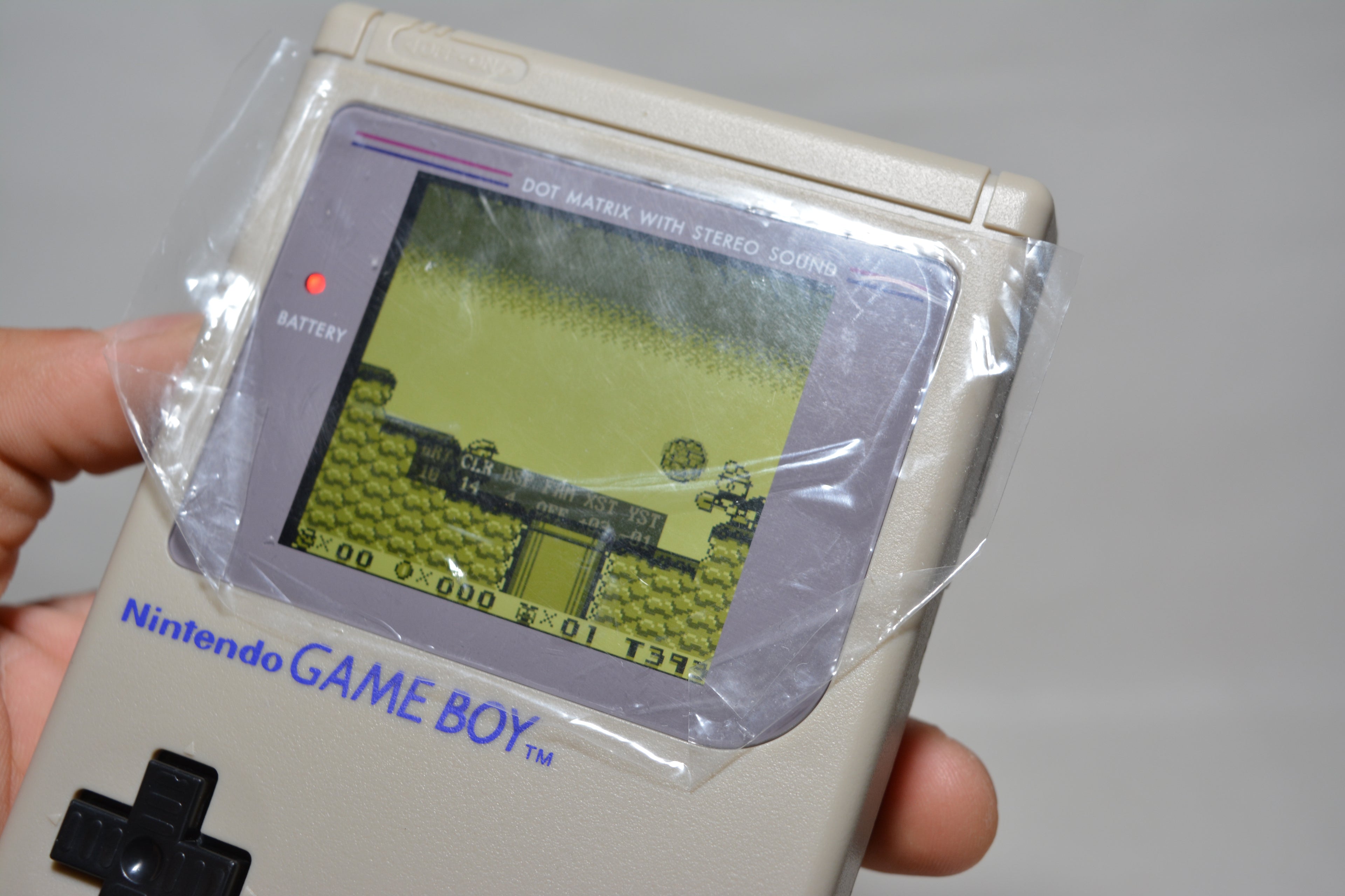 Nintendo Game Boy DMG-01 – Restauriert; IPS Mod (Originalgehäuse)