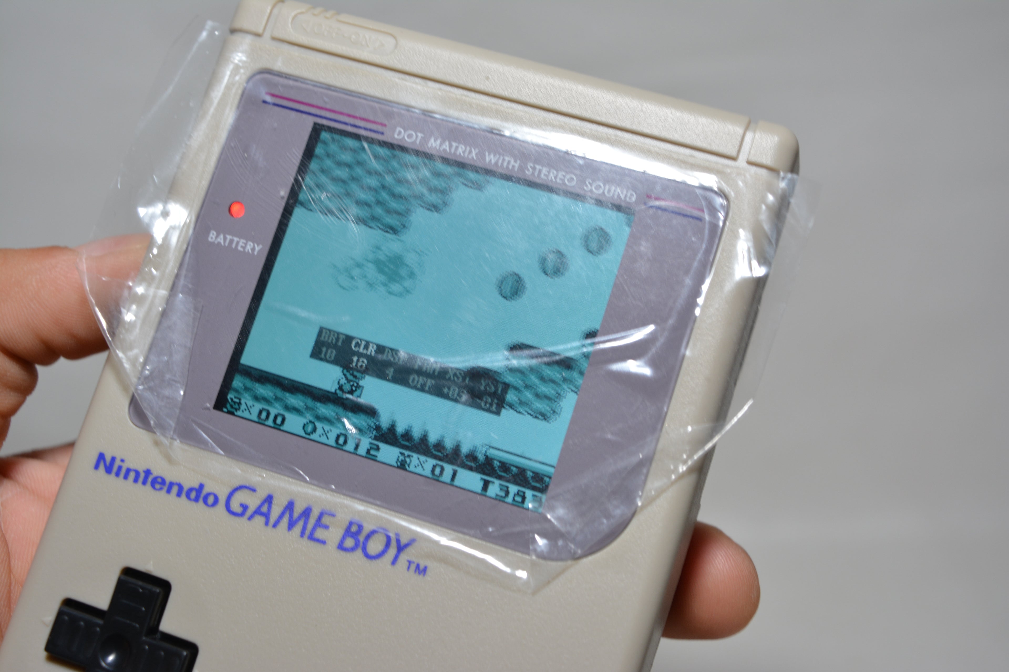 Nintendo Game Boy DMG-01 – Restauriert; IPS Mod (Originalgehäuse)