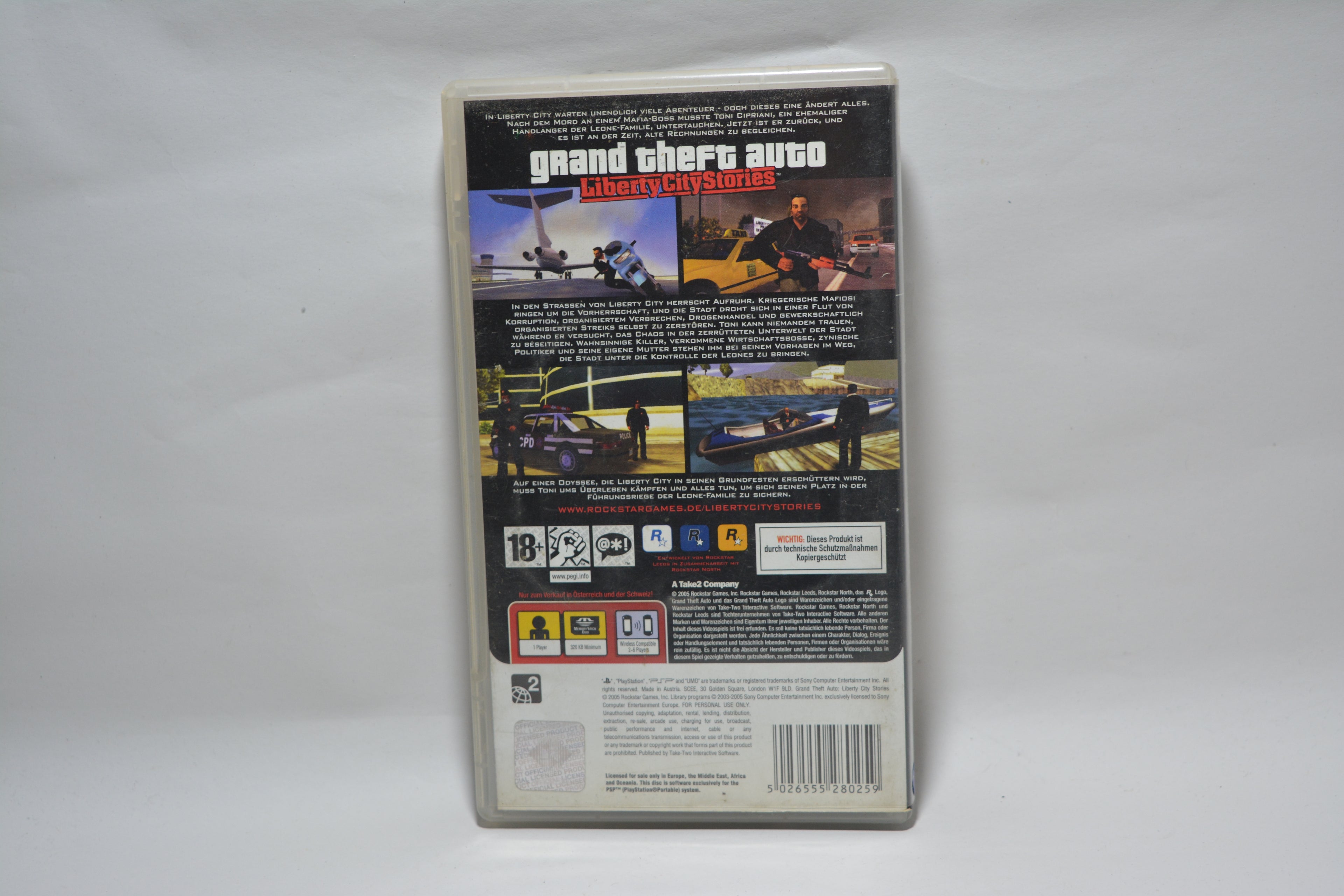 Grand Theft Auto (GTA) Liberty City Stories