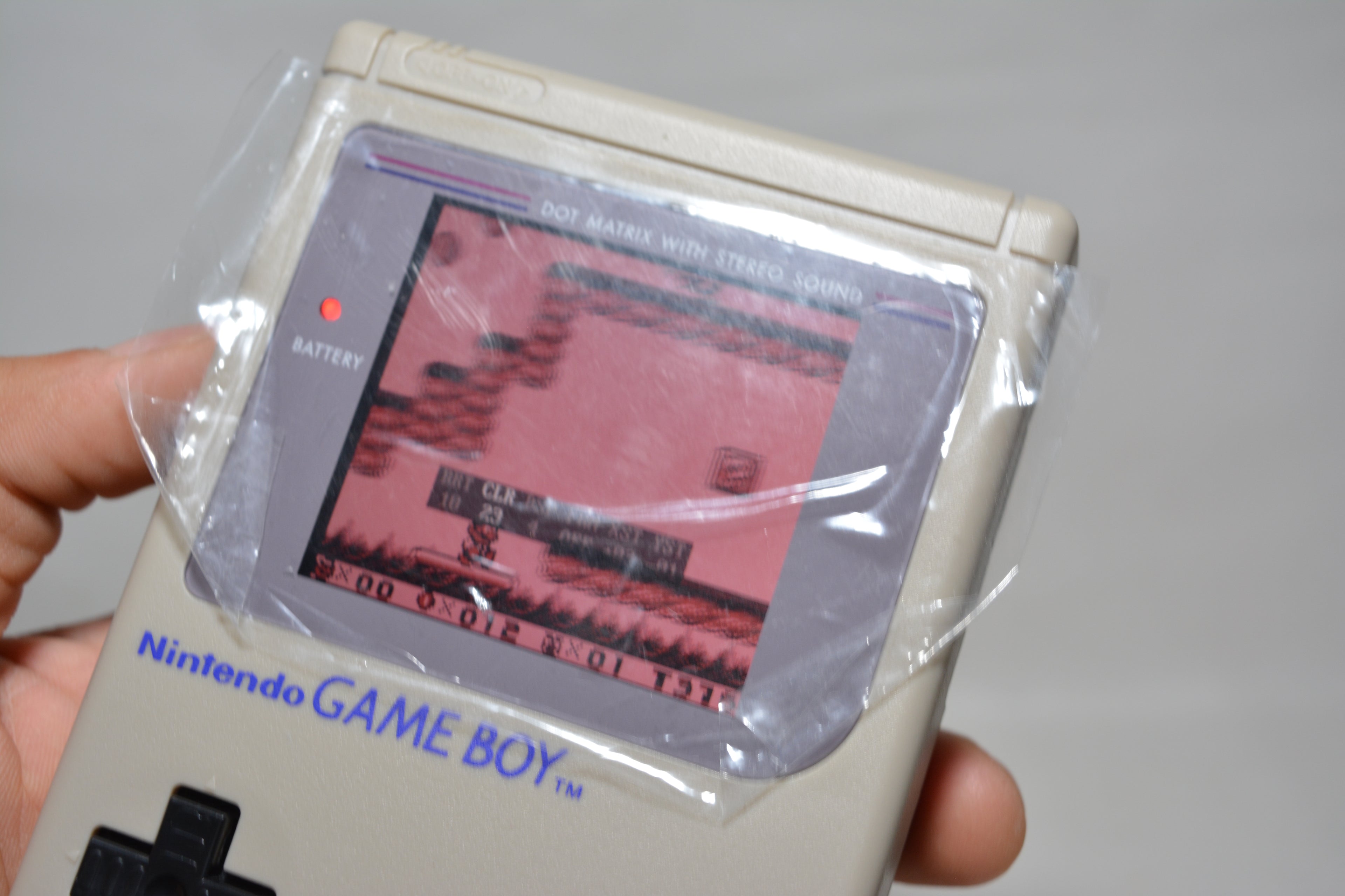 Nintendo Game Boy DMG-01 – Restauriert; IPS Mod (Originalgehäuse)