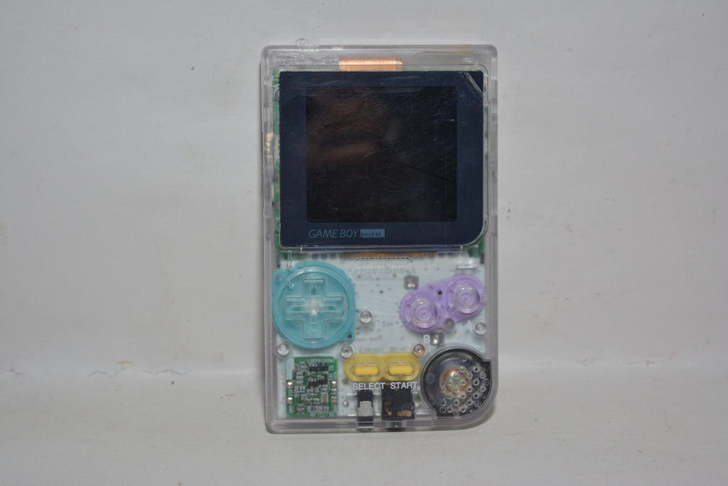 Nintendo Game Boy Pocket (Transparent) – Restauriert; IPS Mod