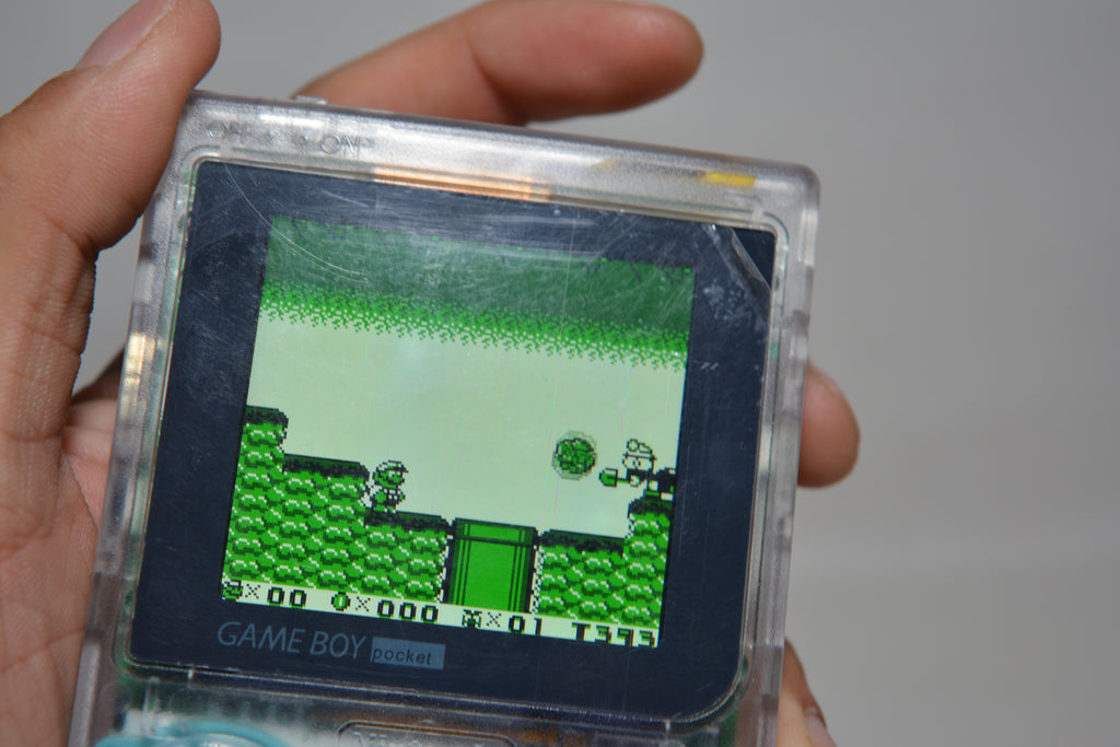 Nintendo Game Boy Pocket (Transparent) – Restauriert; IPS Mod