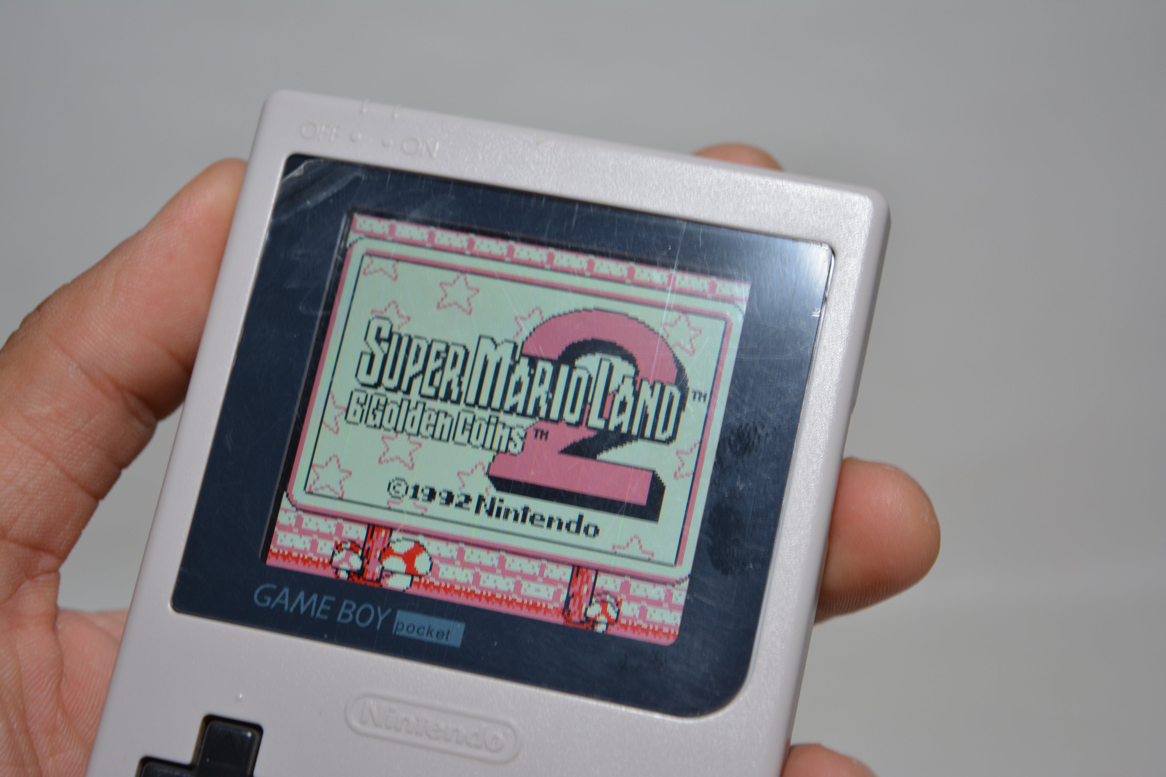 Nintendo Game Boy Pocket (DMG Style) – Restauriert; IPS Mod