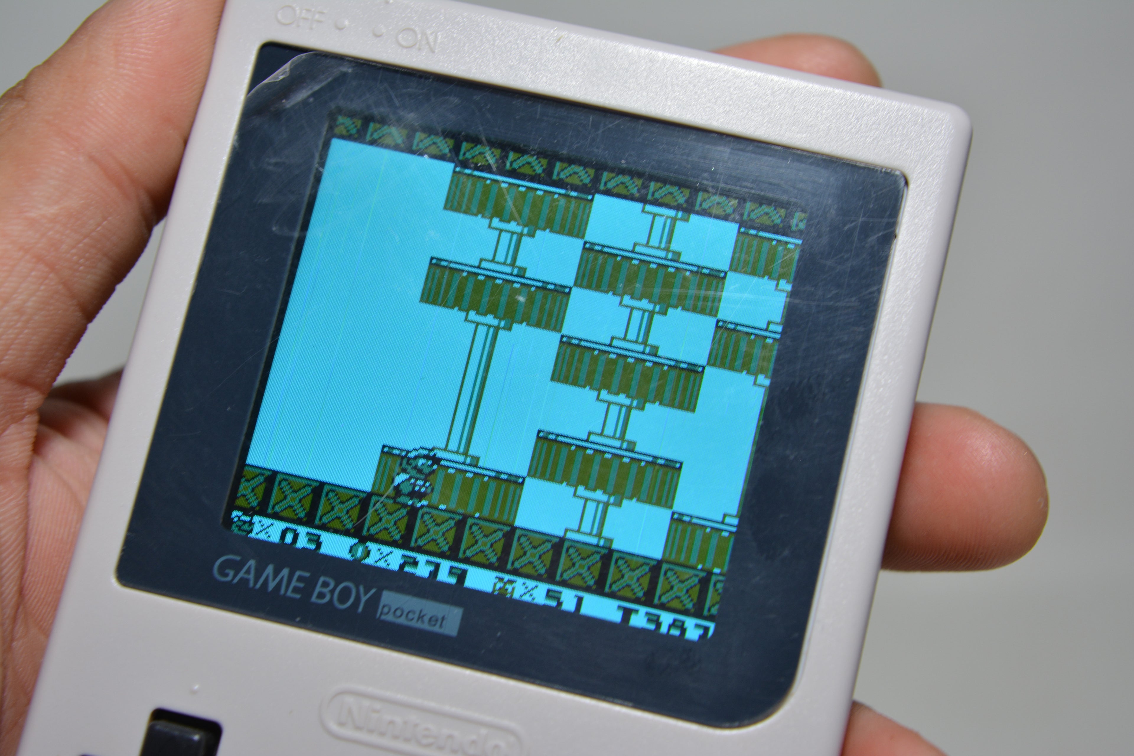 Nintendo Game Boy Pocket (DMG Style) – Restauriert; IPS Mod