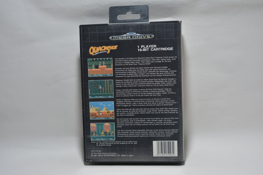 Quackshot starring Donald Duck