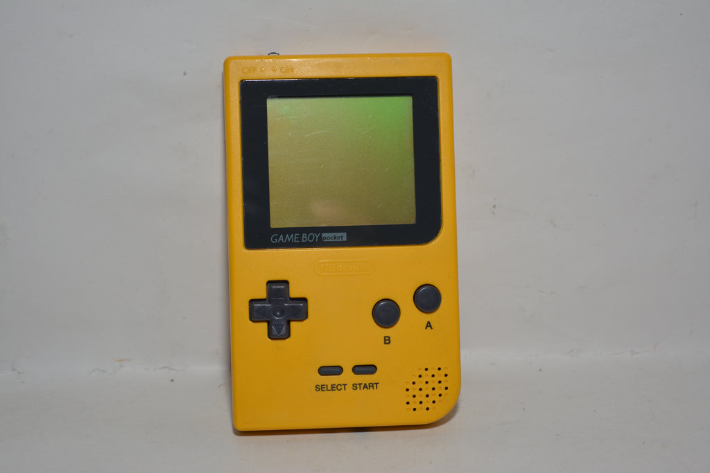 Nintendo Game Boy Pocket (Gelb) – Komplett Original & Restauriert (Neues Displayglas)