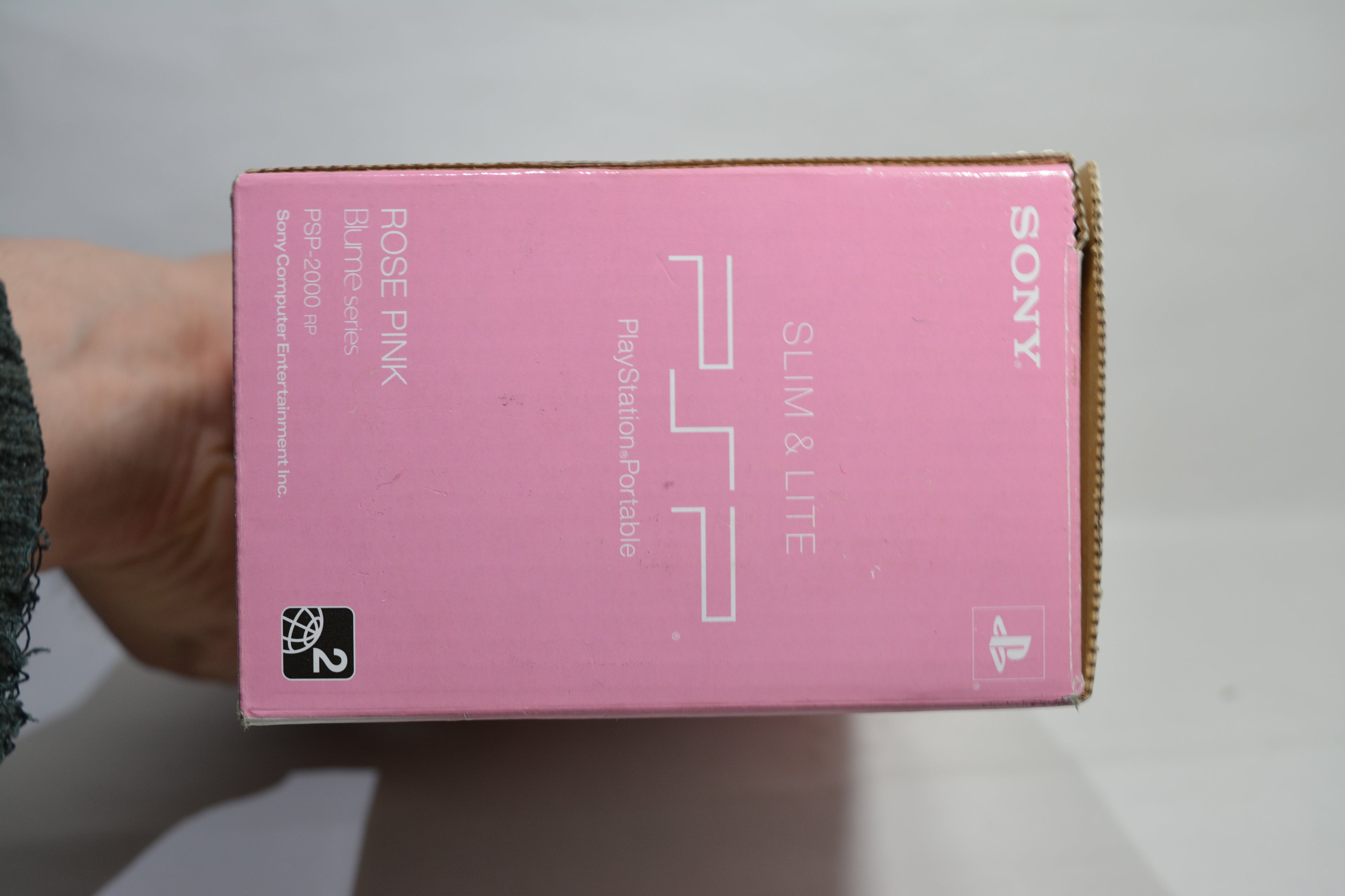 Sony PSP 2000 RP – Seltene Rose Pink (Blume Series) – CIB & Neuwertiger Zustand!