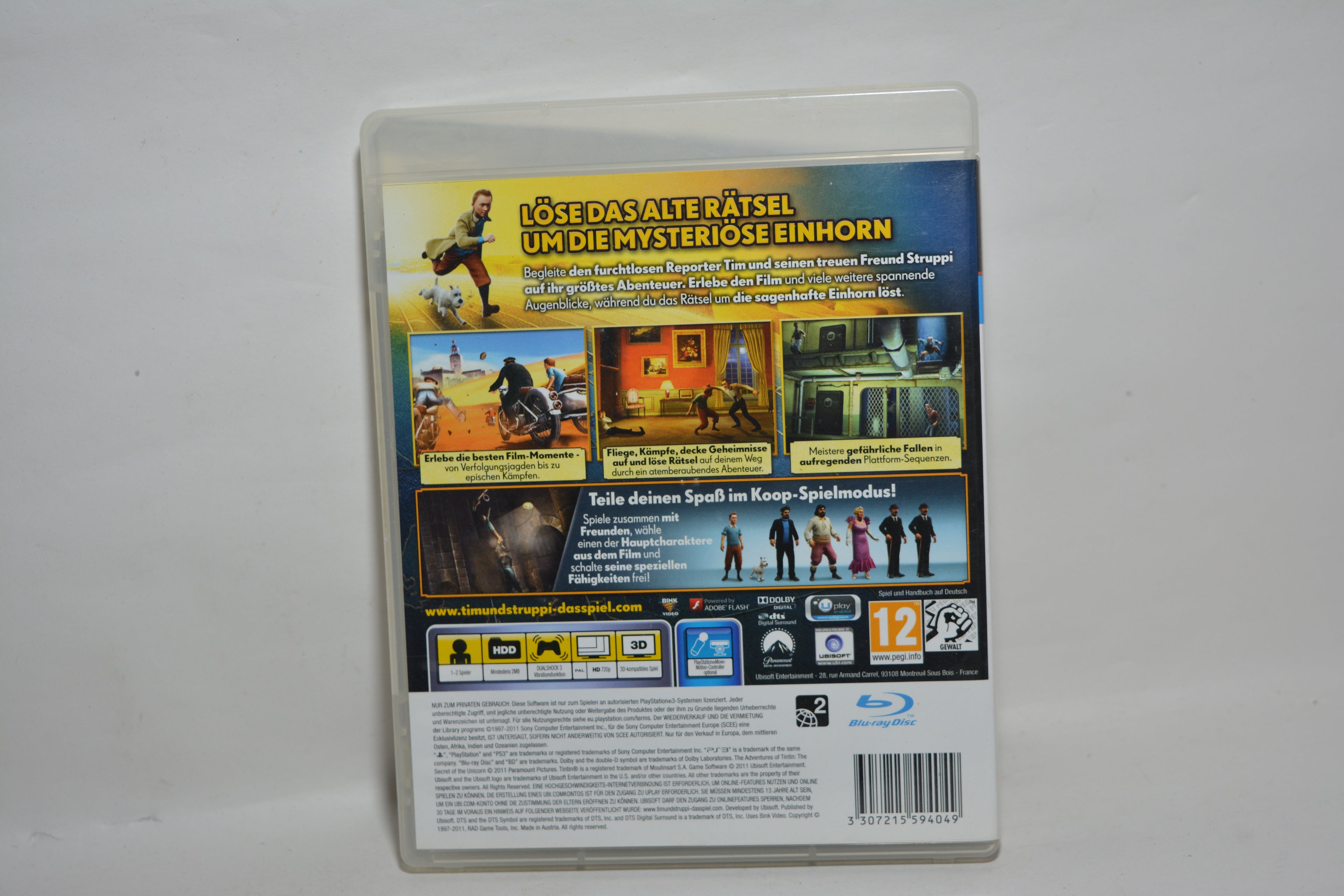 Die Abenteuer von Tim und Struppi: Das Geheimnis der Einhorn