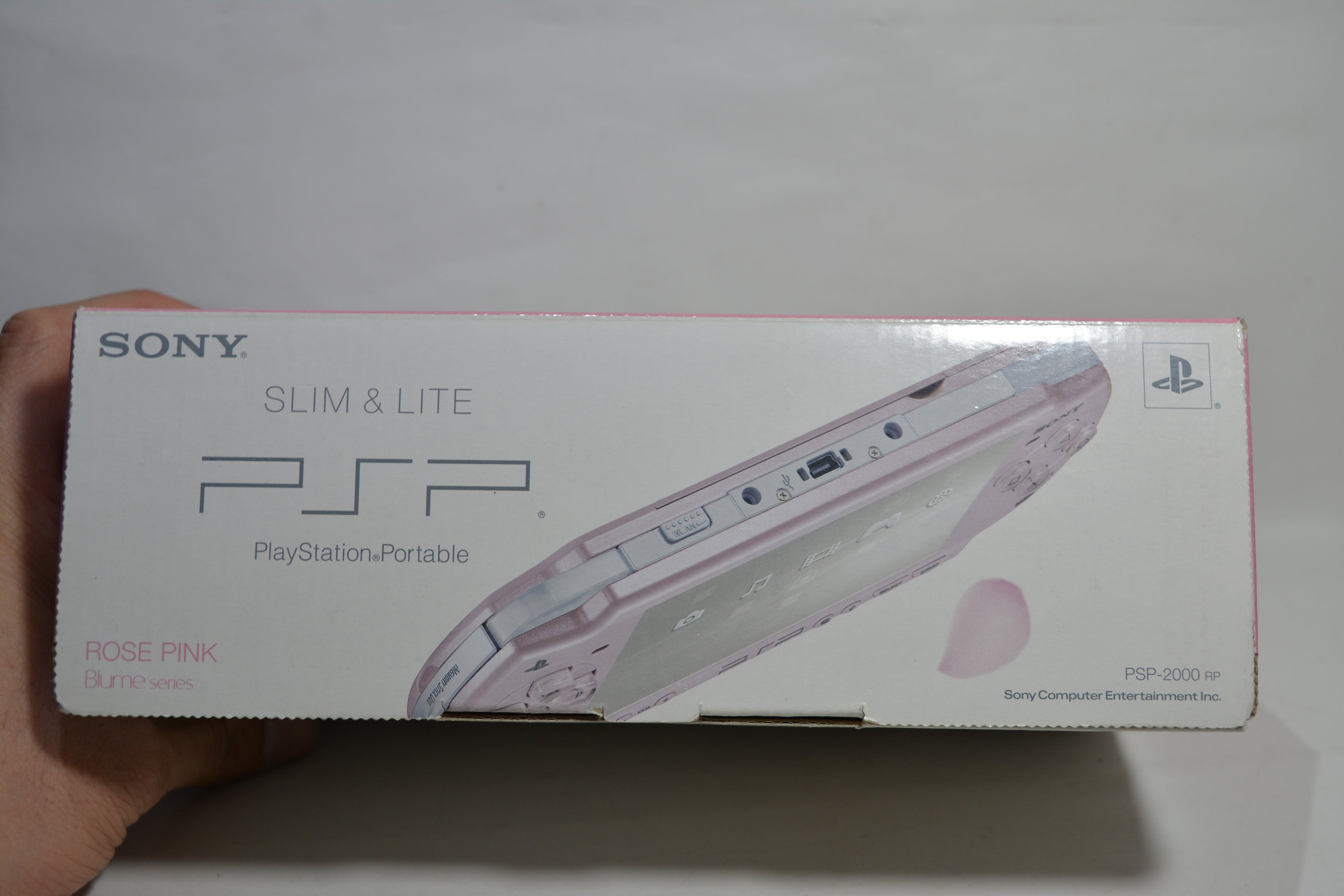 Sony PSP 2000 RP – Seltene Rose Pink (Blume Series) – CIB & Neuwertiger Zustand!