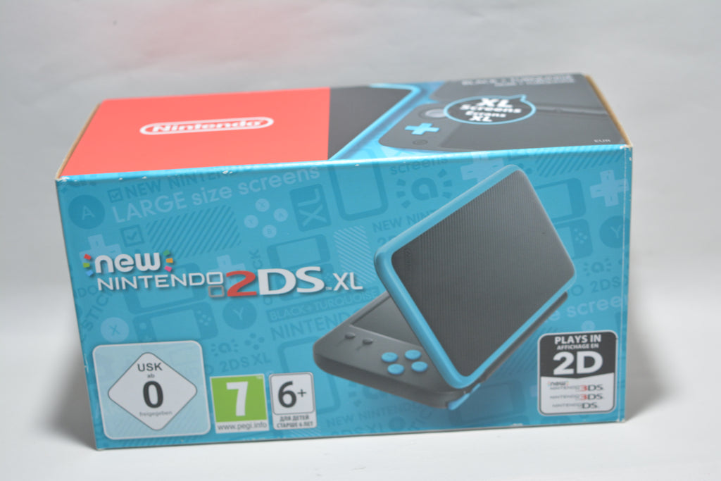 New Nintendo 2DS XL Black + Turquoise