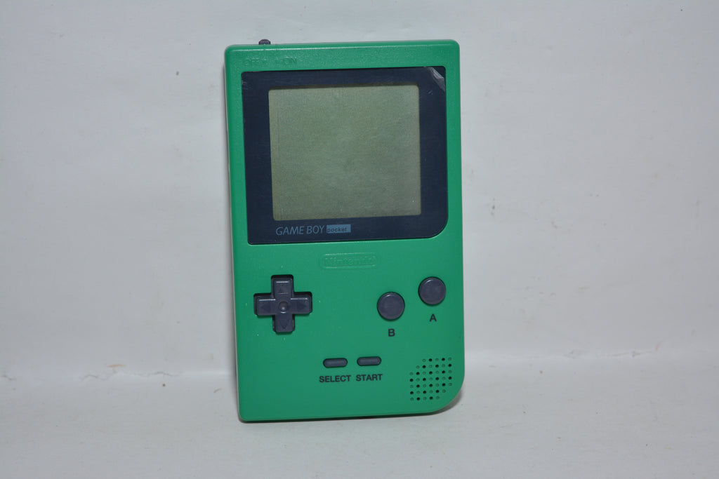 Nintendo Game Boy Pocket (Grün) – Komplett Origin Restauriert (Neues Displayglas)