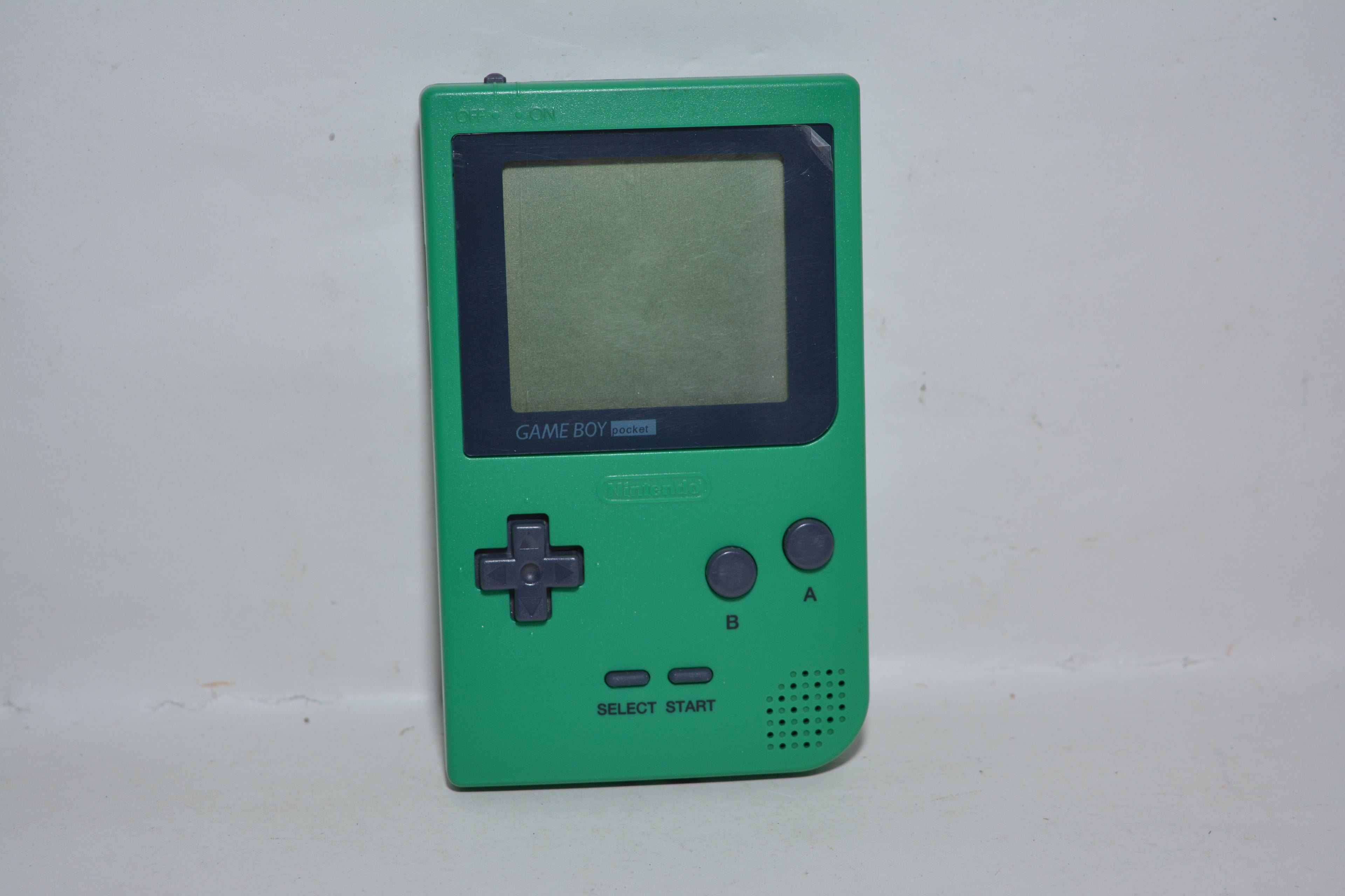 Nintendo Game Boy Pocket (Grün) – Komplett Origin Restauriert (Neues Displayglas)