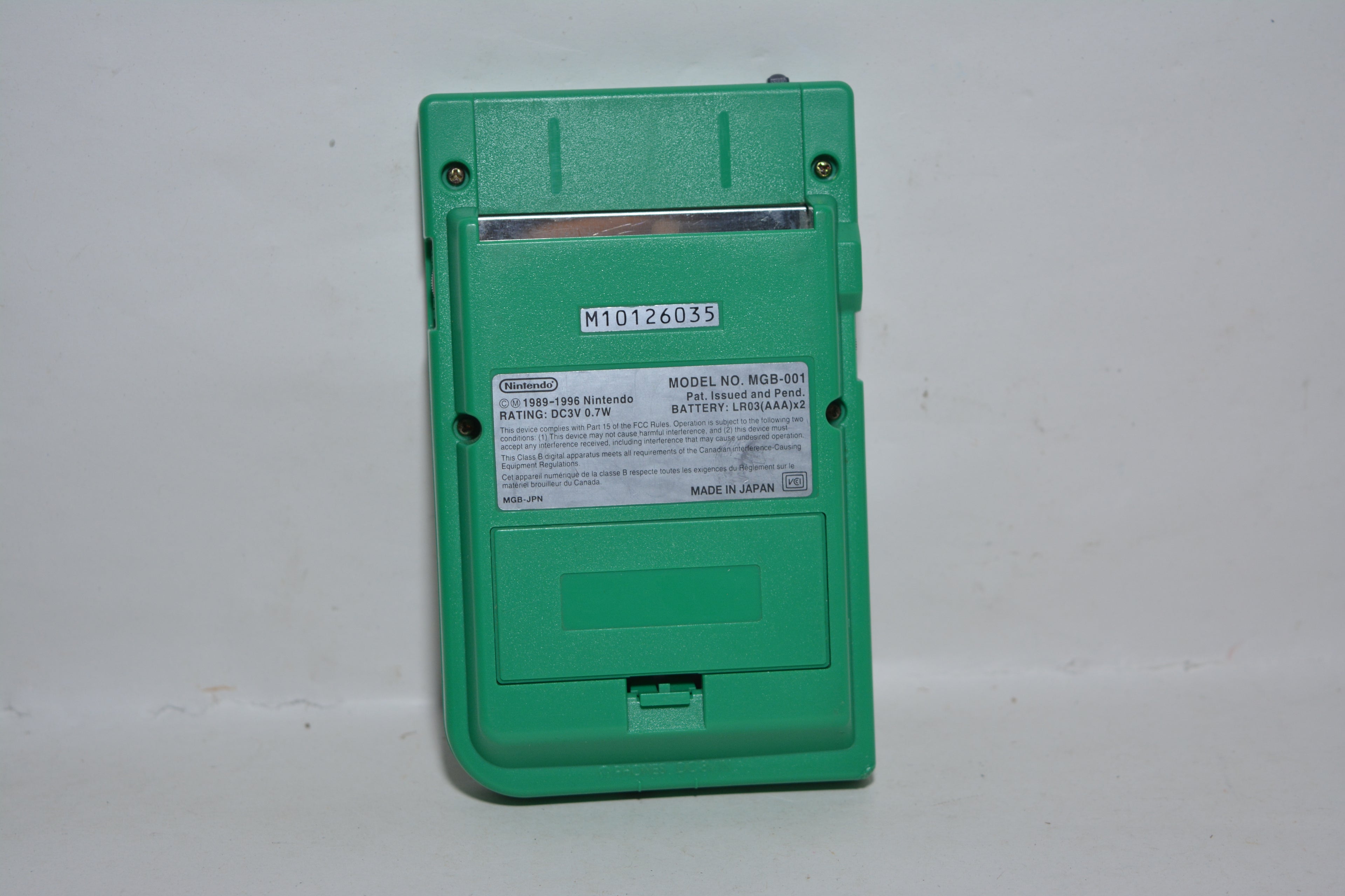 Nintendo Game Boy Pocket (Grün) – Komplett Origin Restauriert (Neues Displayglas)