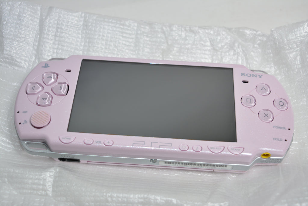 Sony PSP 2000 RP – Seltene Rose Pink (Blume Series) – CIB & Neuwertiger Zustand!