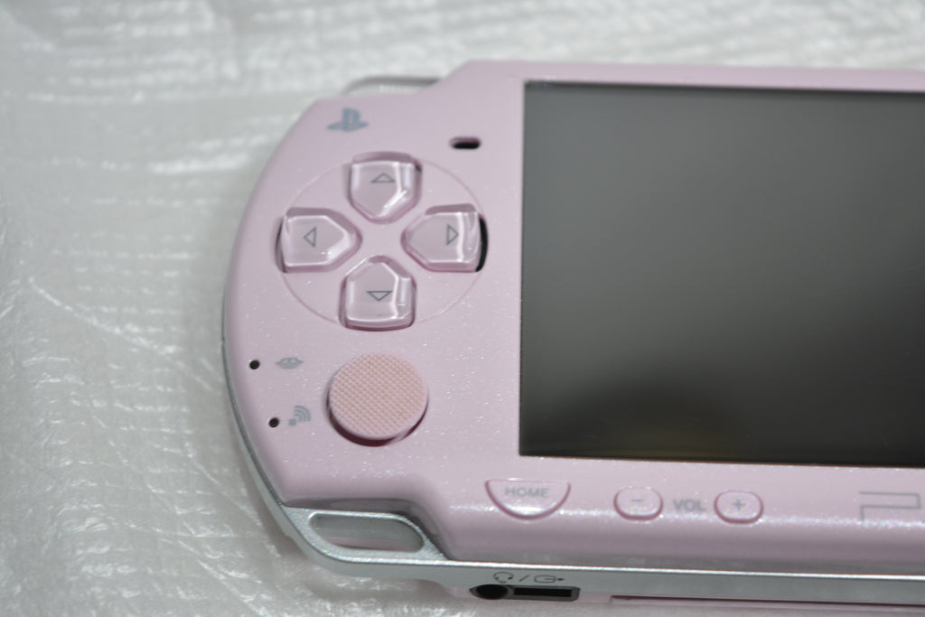 Sony PSP 2000 RP – Seltene Rose Pink (Blume Series) – CIB & Neuwertiger Zustand!