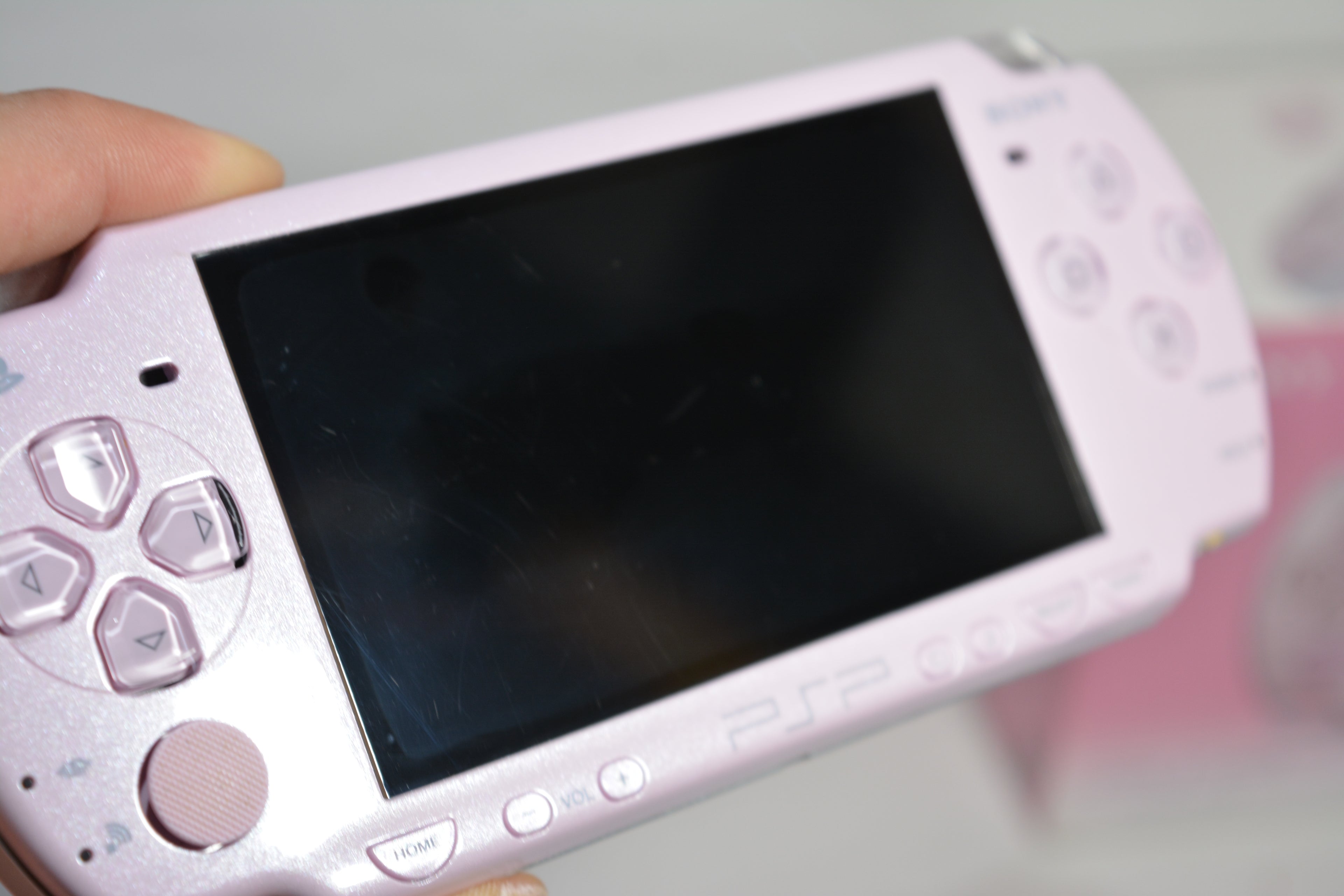 Sony PSP 2000 RP – Seltene Rose Pink (Blume Series) – CIB & Neuwertiger Zustand!