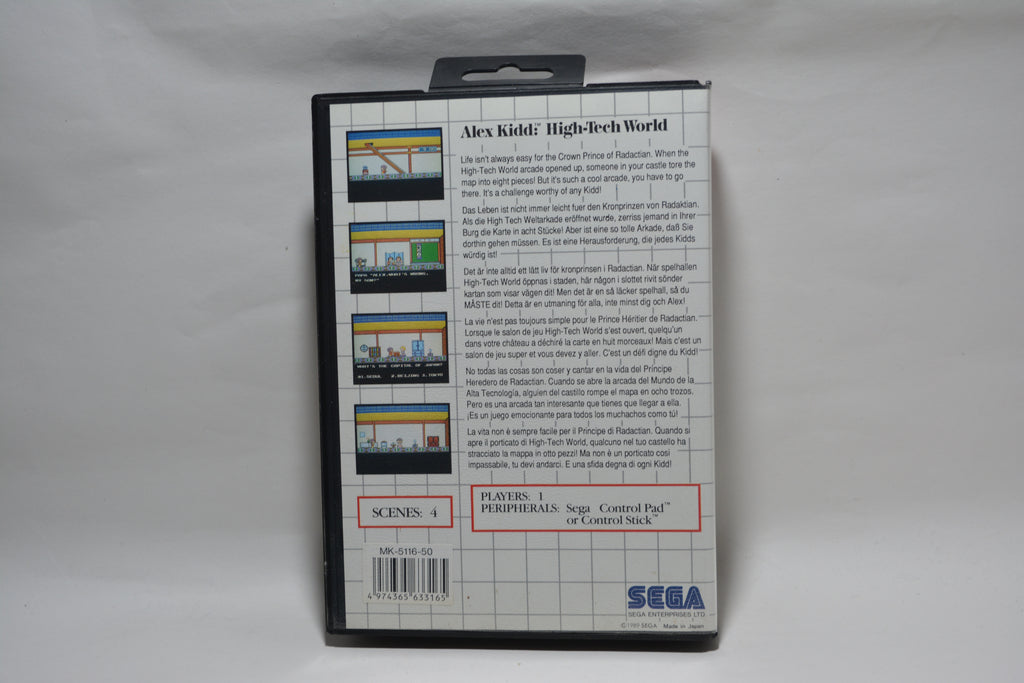 Alex Kidd: High-Tech World