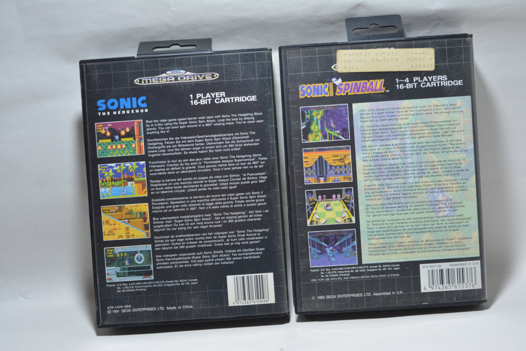 Sonic PLAY SET [2 games]