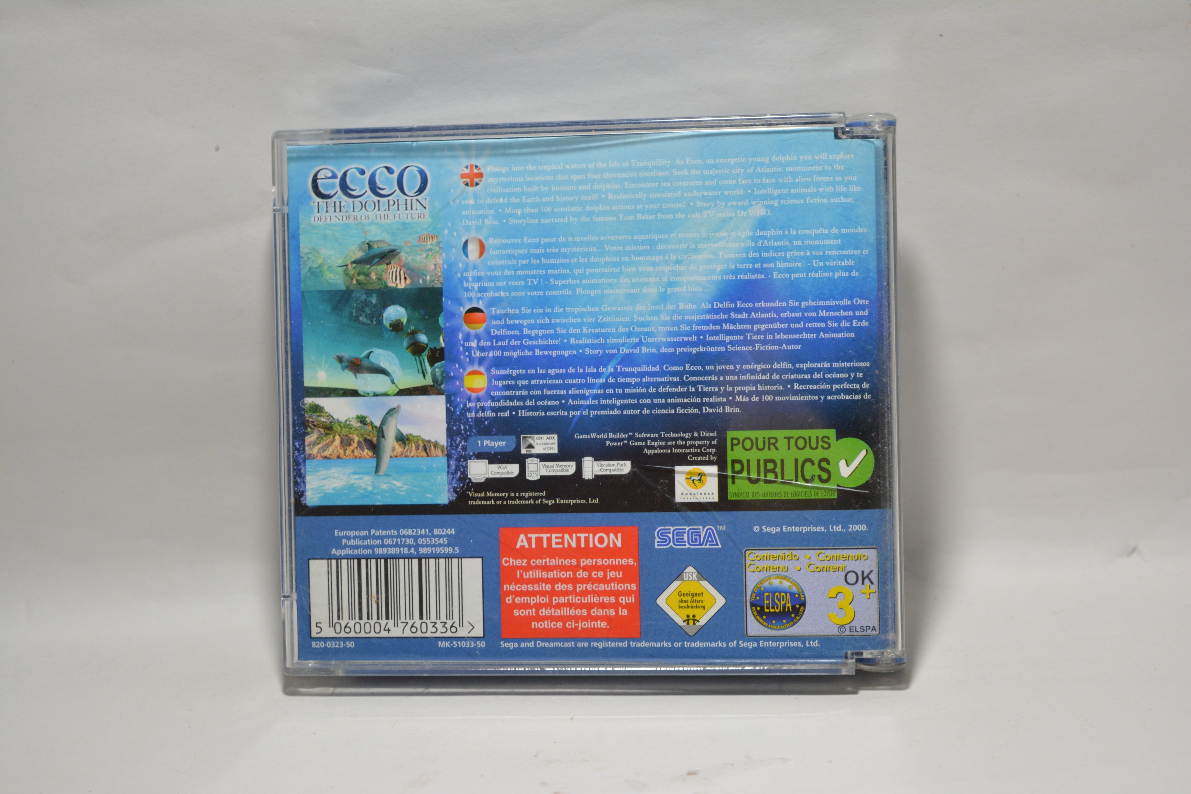 Ecco the Dolphin: Defender of the Future