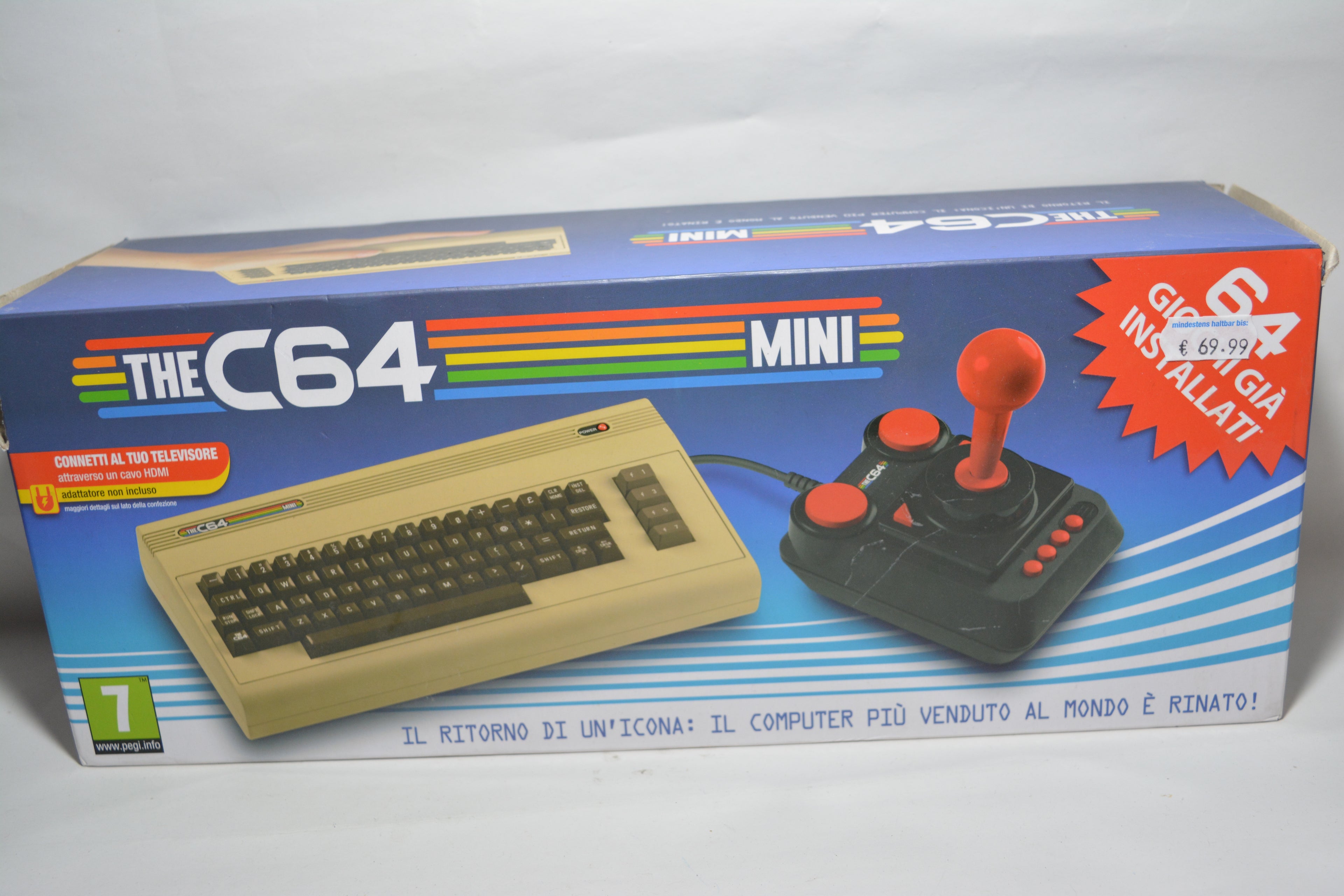 Commodore 64 Mini [64 Spiele Installiert]