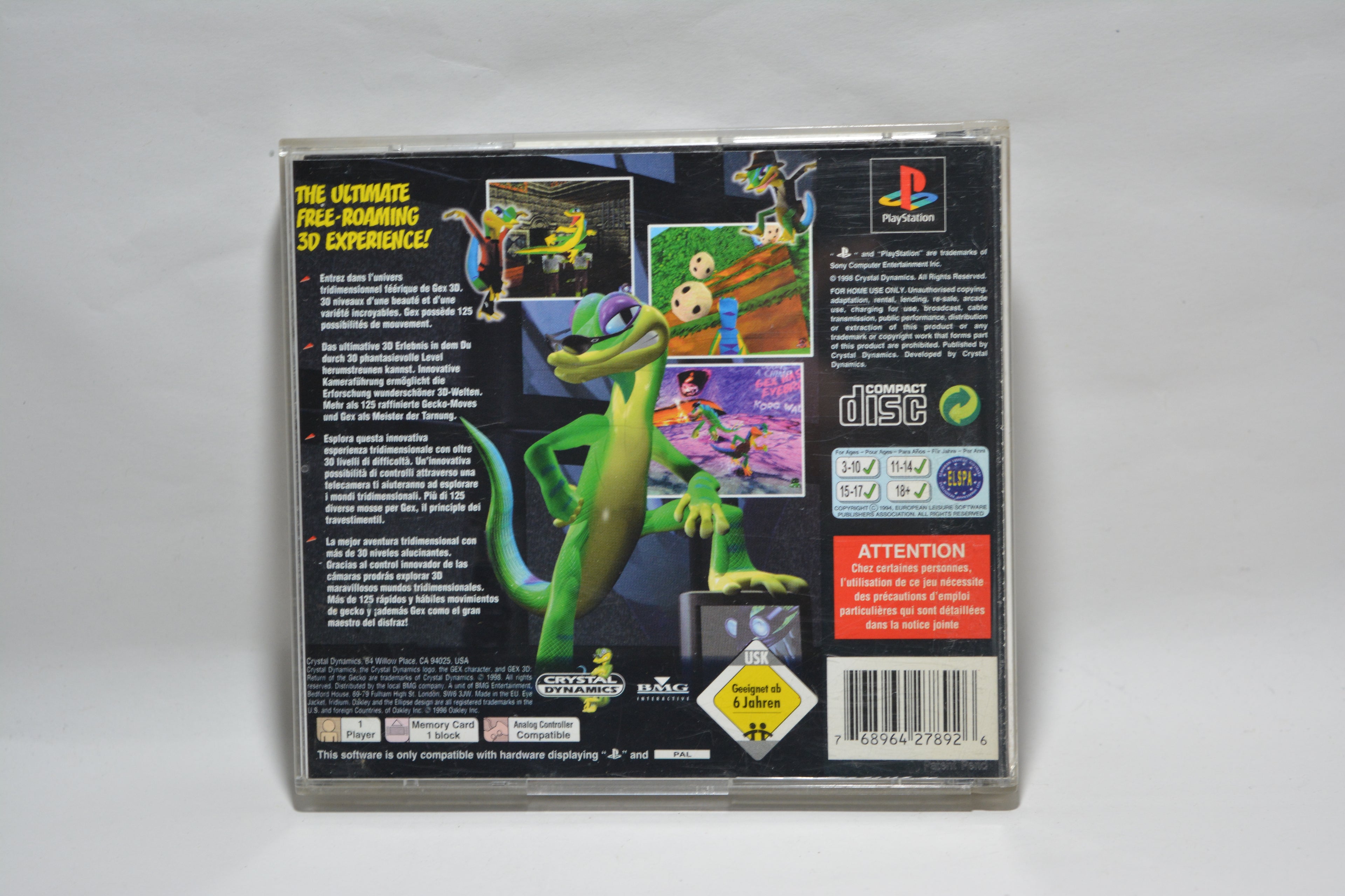 Gex 3D Enter the Gecko