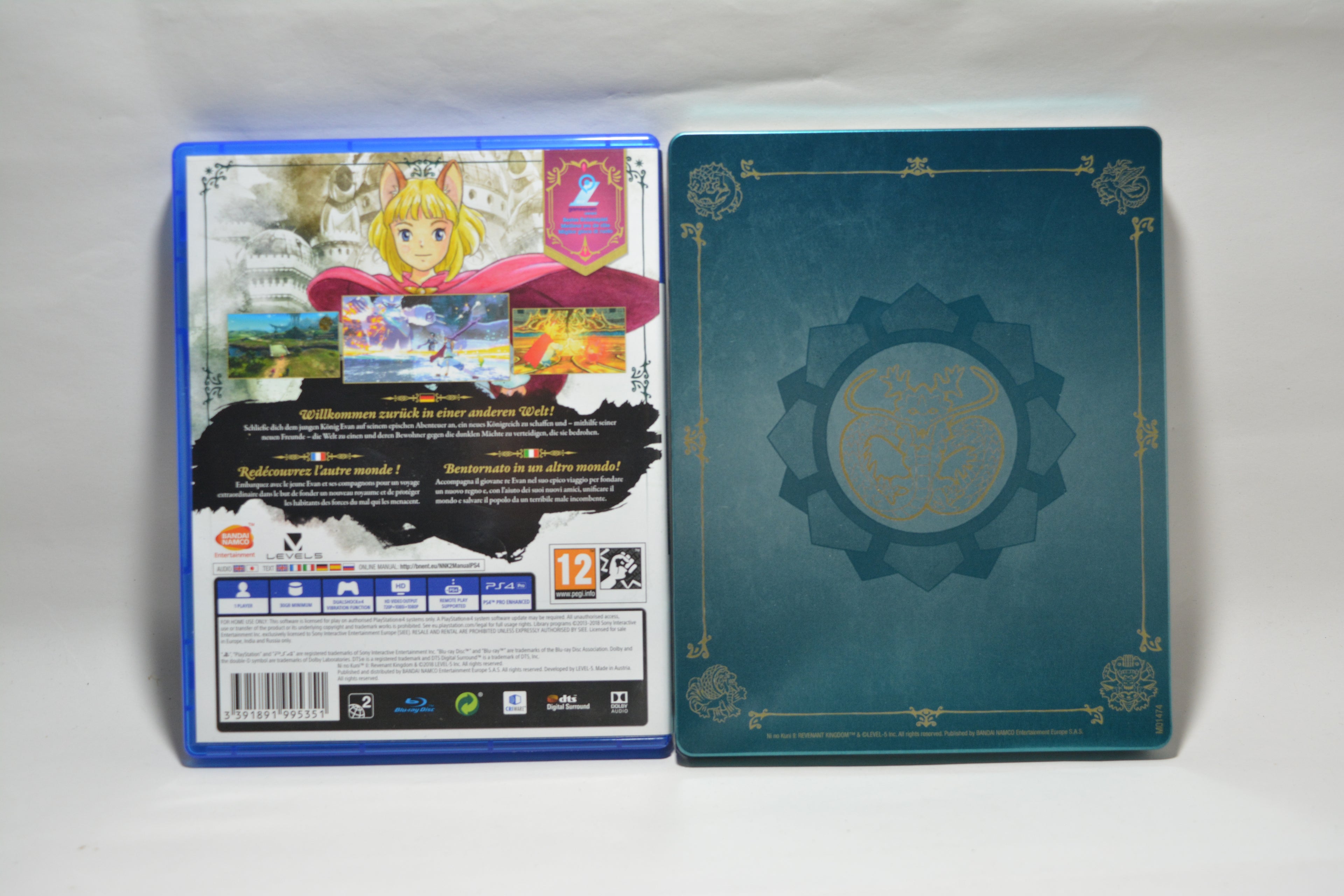 Ni No Kuni 2 Revenant Kingdom + Steelbook