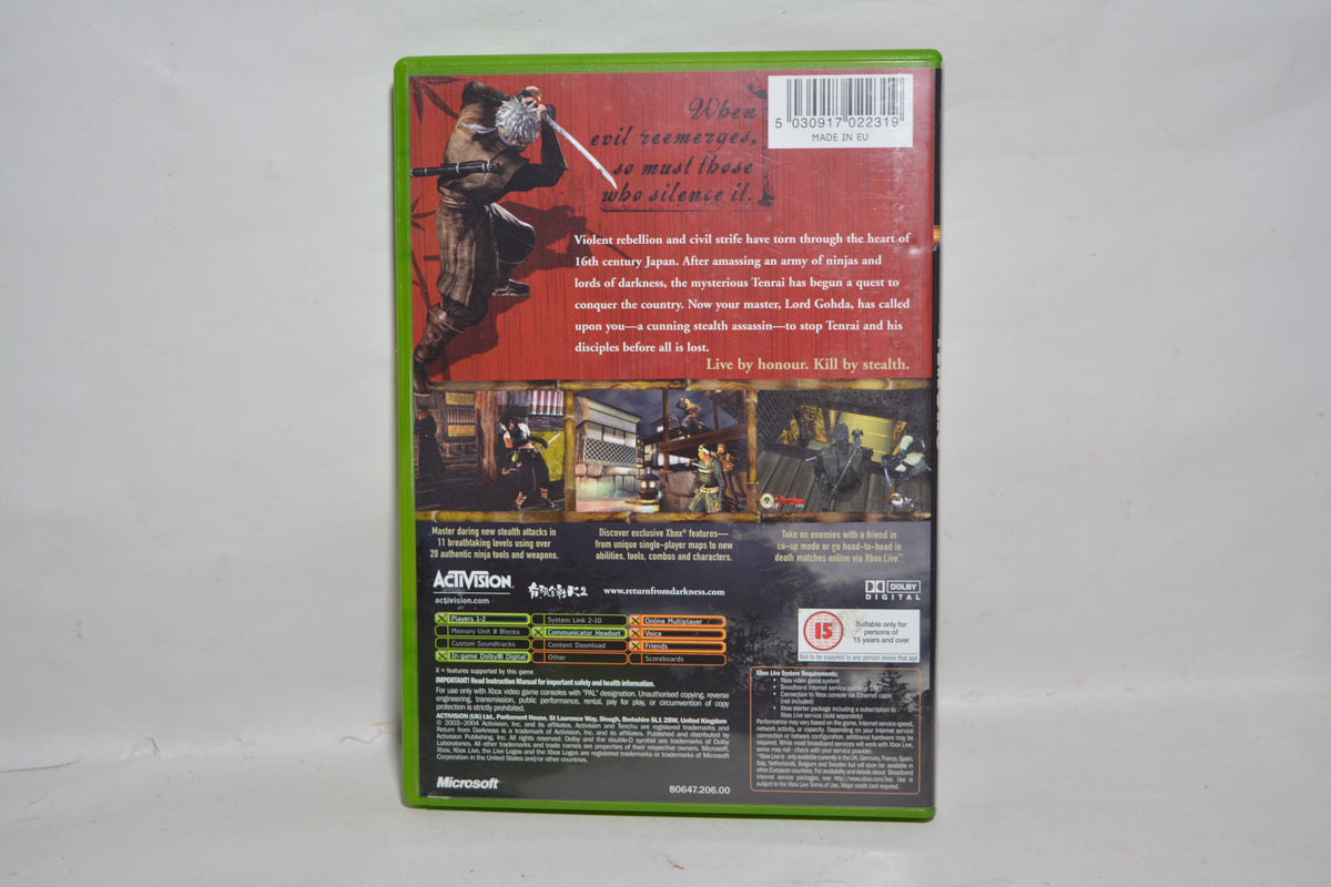 Tenchu: Return from Darkness