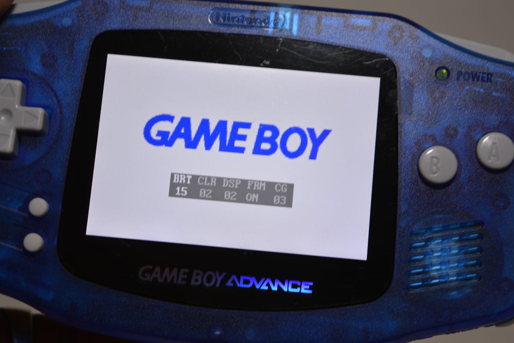 Nintendo Game Boy Advance (Transparent Blau)