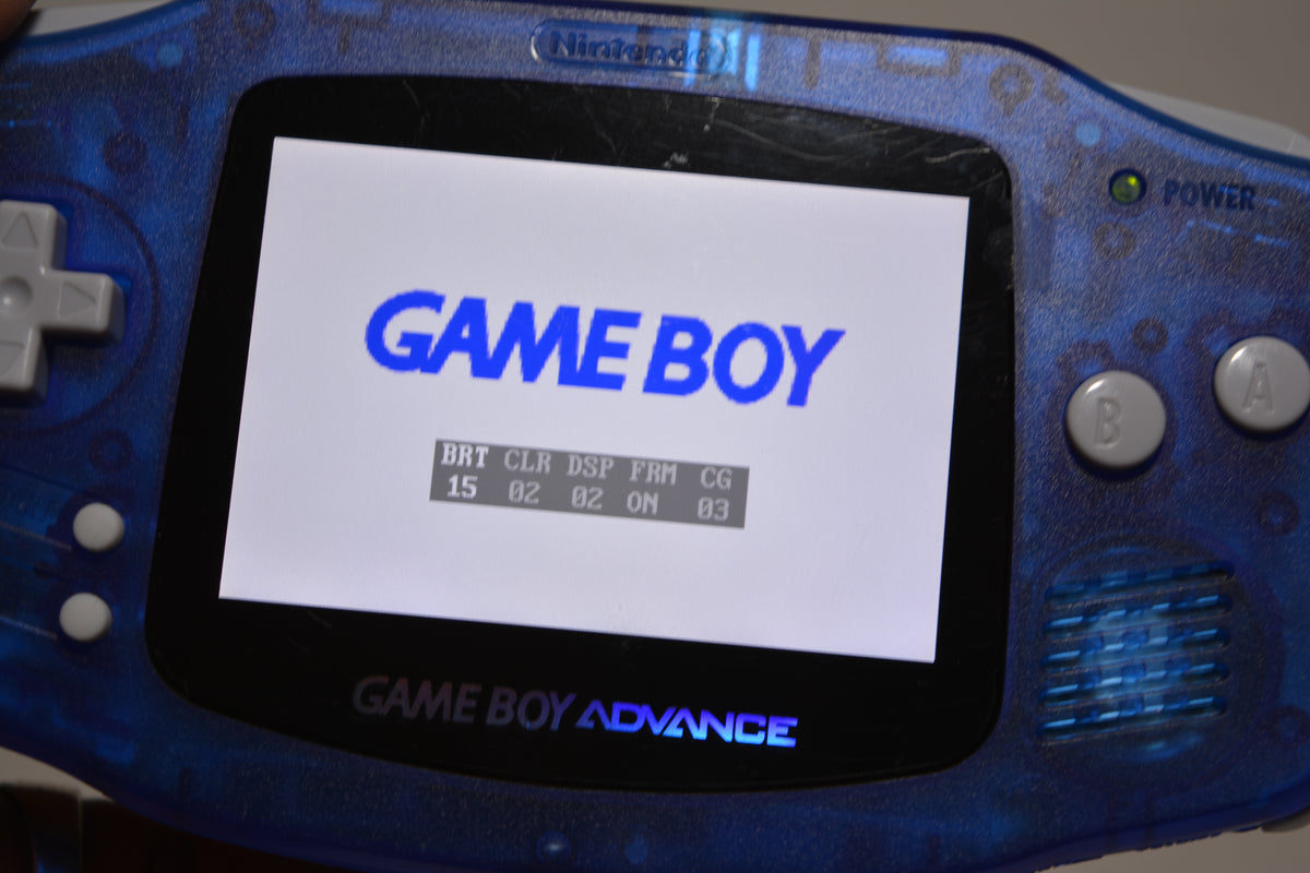 Nintendo Game Boy Advance (Transparent Blau)