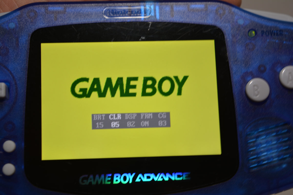 Nintendo Game Boy Advance (Transparent Blau)