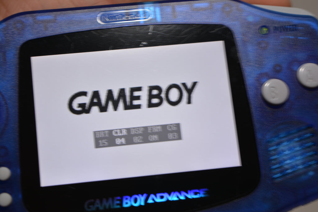 Nintendo Game Boy Advance (Transparent Blau)