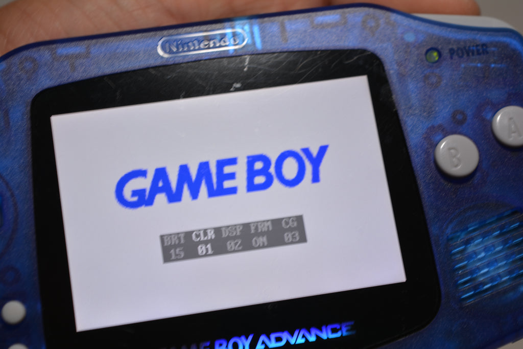 Nintendo Game Boy Advance (Transparent Blau)