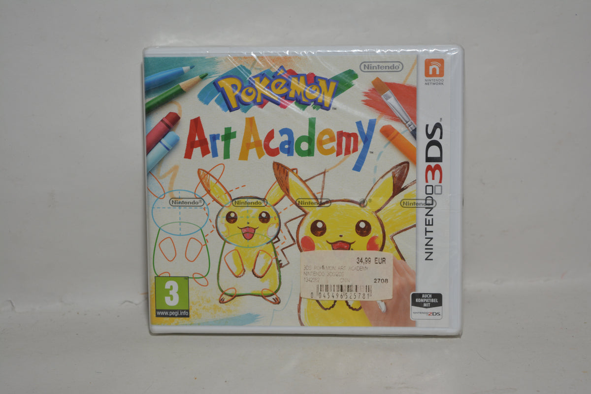 Pokémon Art Academy – Sealed (Neu &amp; Fabrikneu OVP)