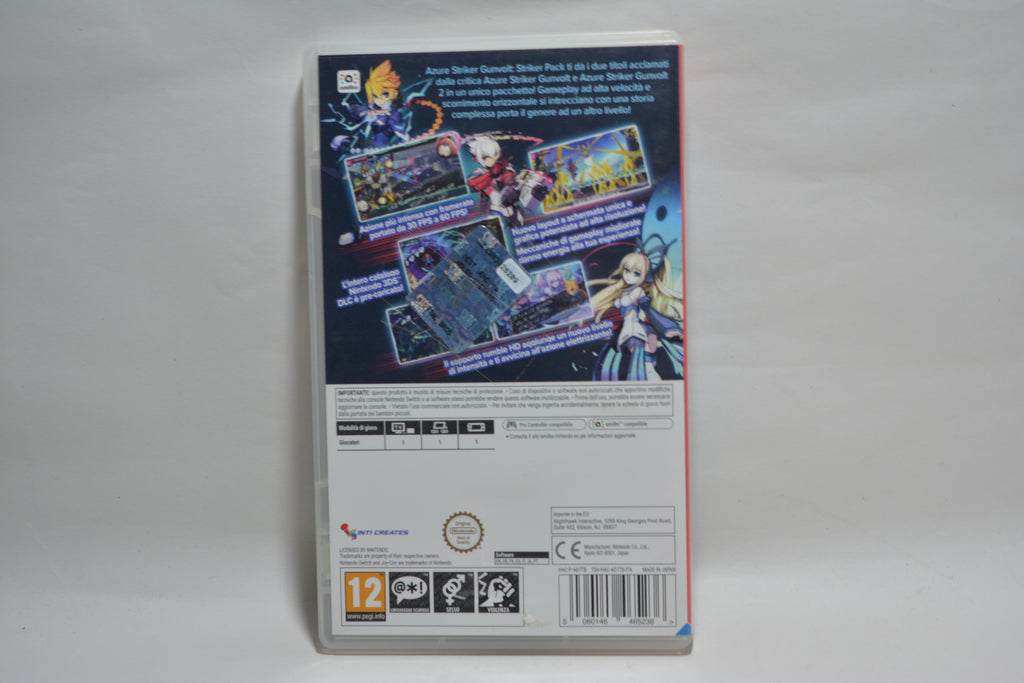Azure Striker Gunvolt Striker Pack
