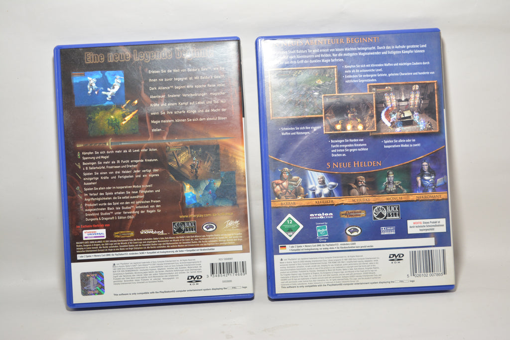 Baldur's Gate Dark Alliance 1 & 2 SET