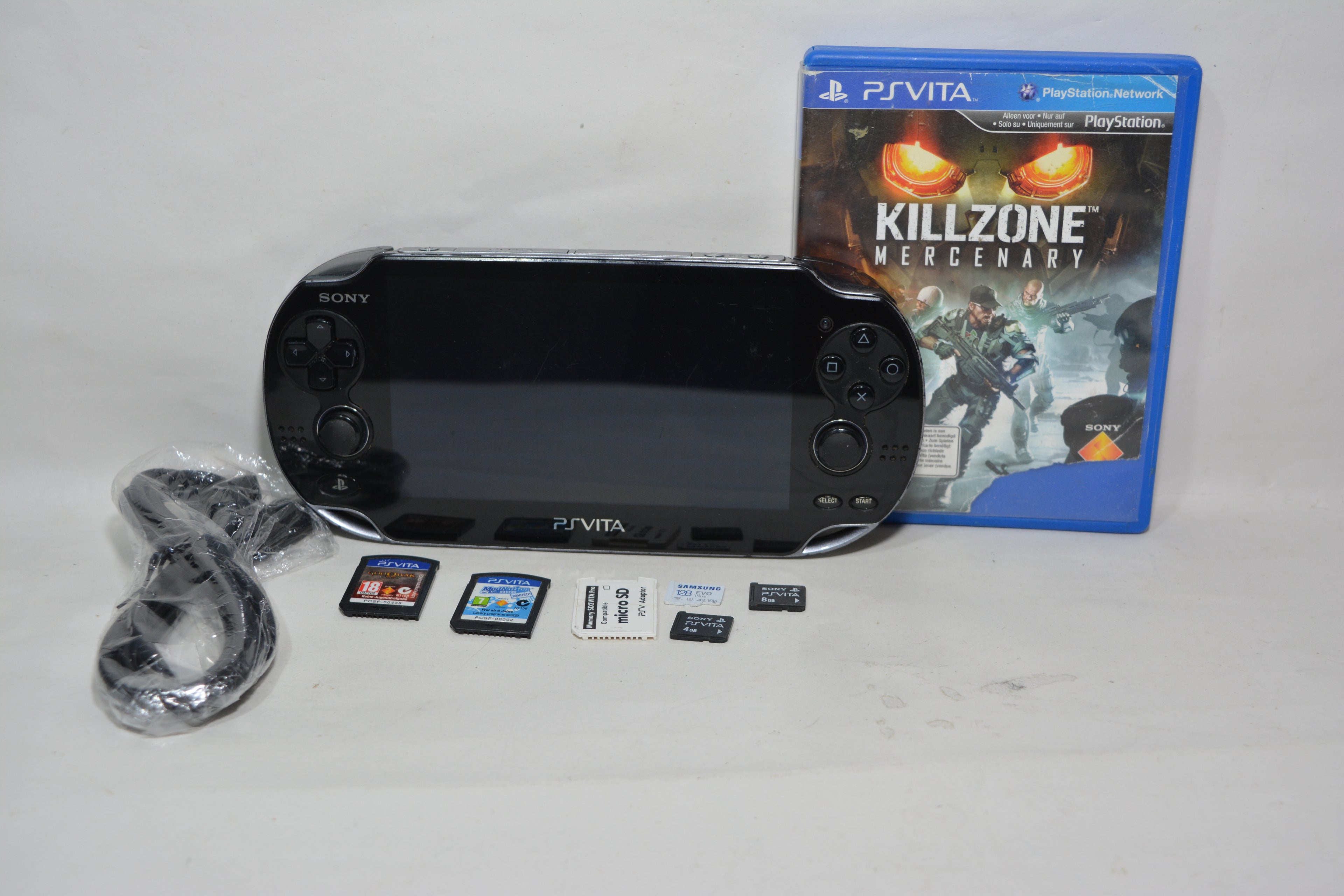 PS Vita OLED Bundle | 128GB + 12GB | Killzone, God of War