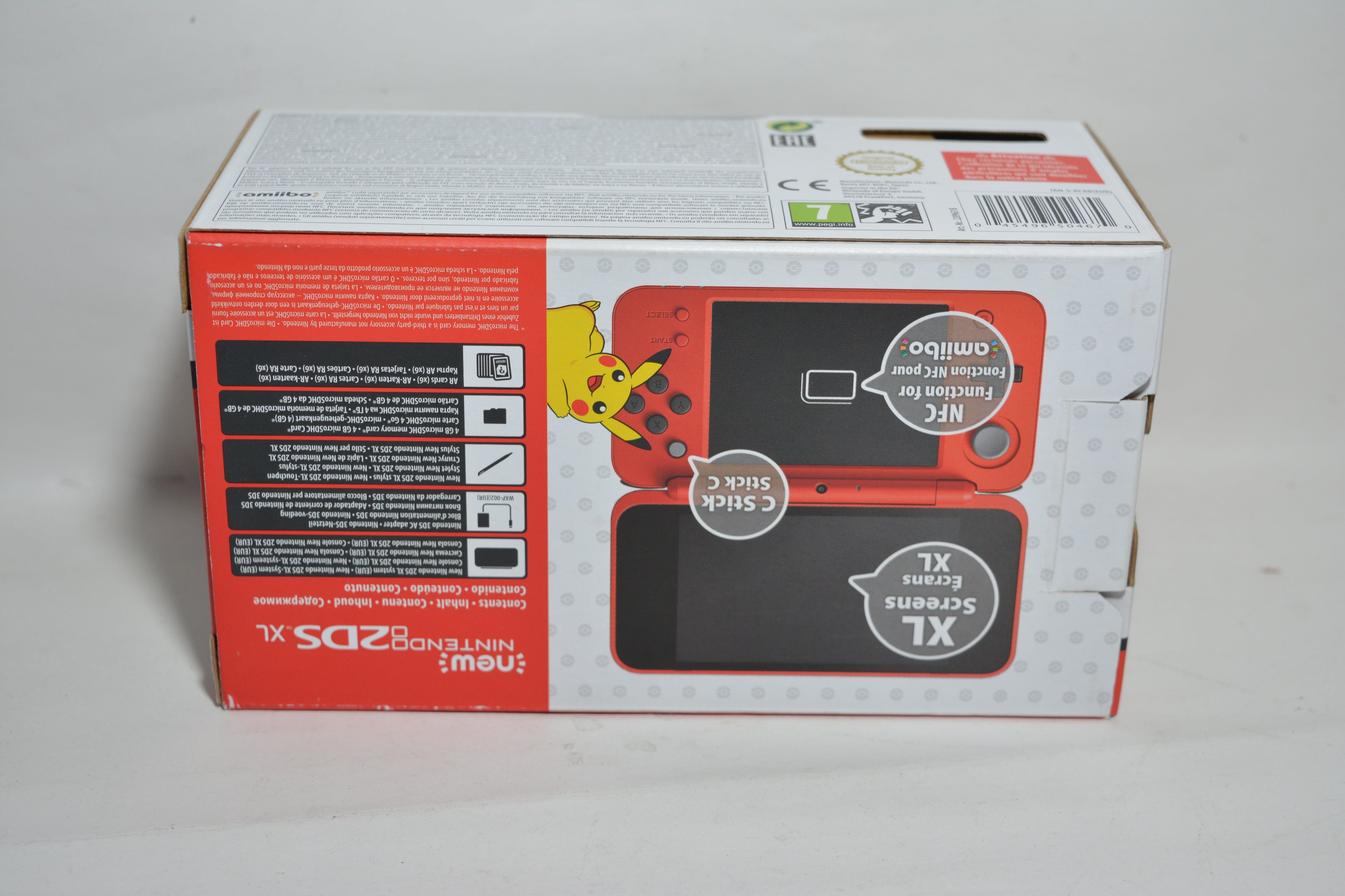New Nintendo 2DS XL Console Pokeball Edition Pokemon - INKL. MOD 23x Spiele installiert