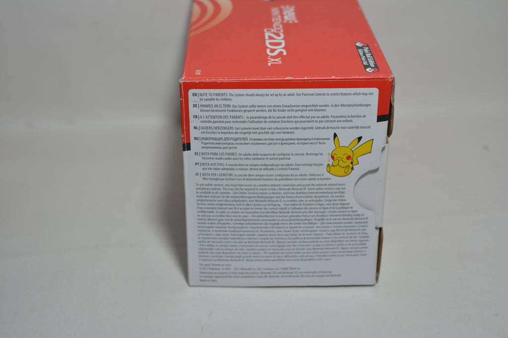 New Nintendo 2DS XL Console Pokeball Edition Pokemon - INKL. MOD 23x Spiele installiert