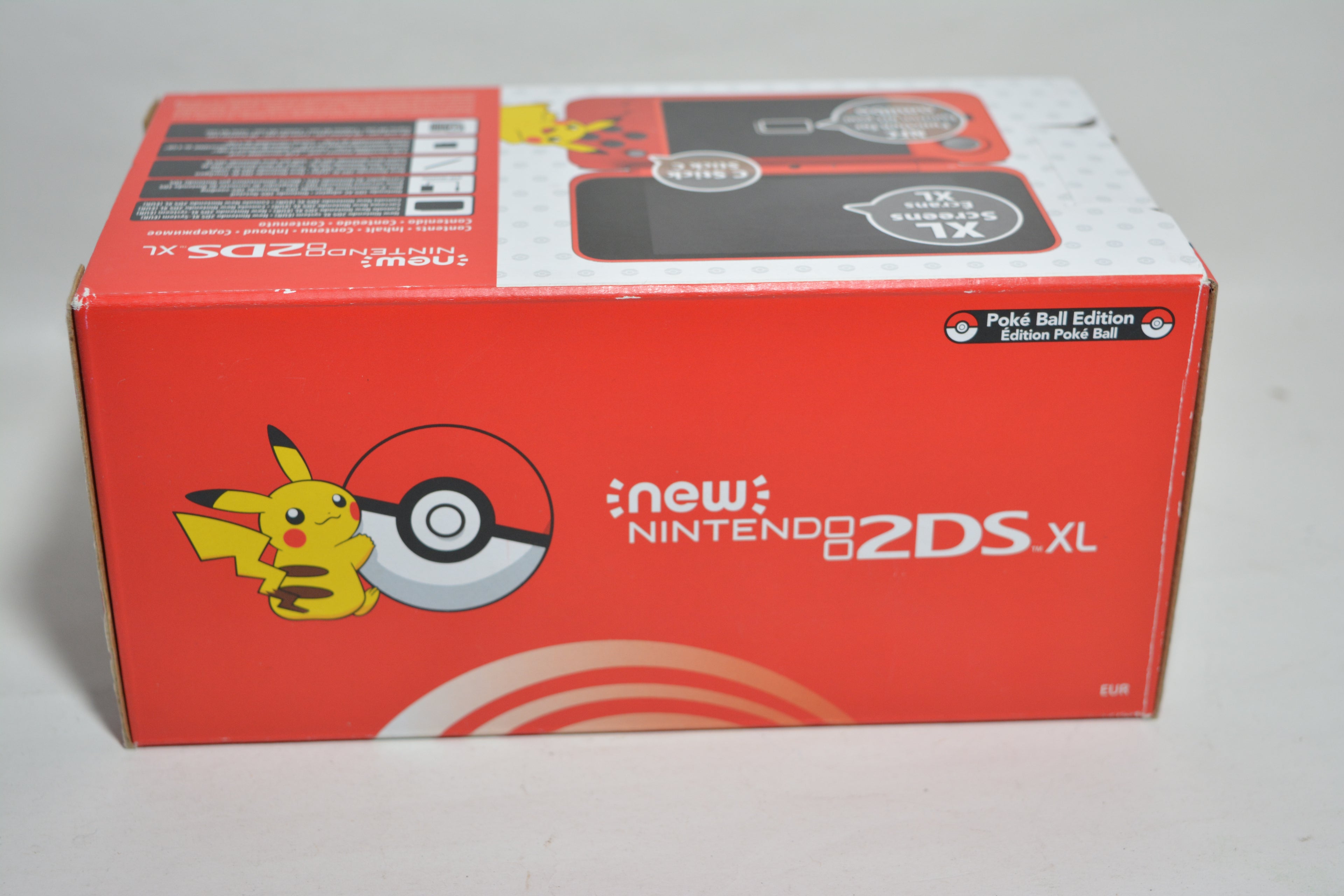 New Nintendo 2DS XL Console Pokeball Edition Pokemon - INKL. MOD 23x Spiele installiert