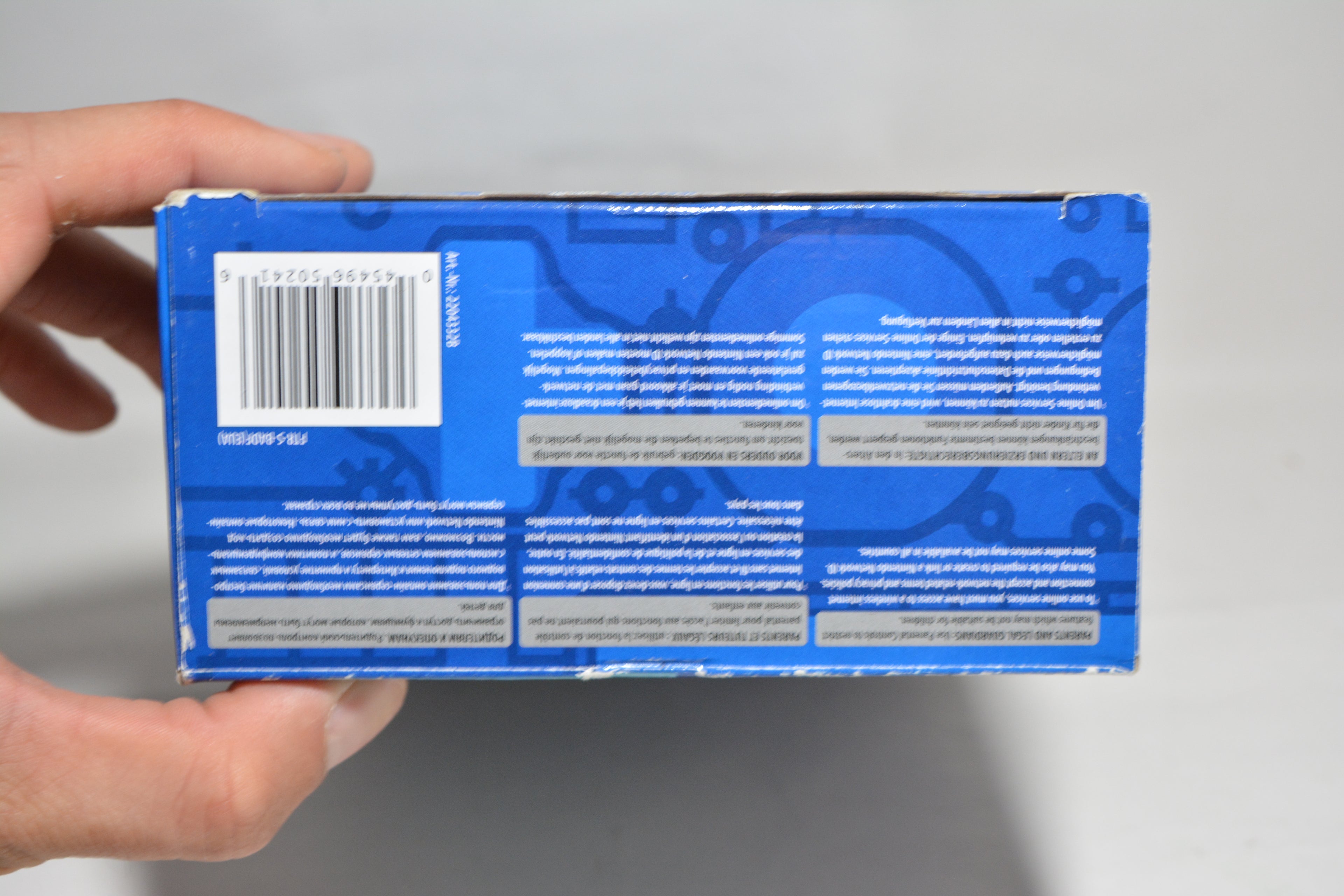 Nintendo 2DS Transparent Blue - Pokemon Alpha Sapphire Edition