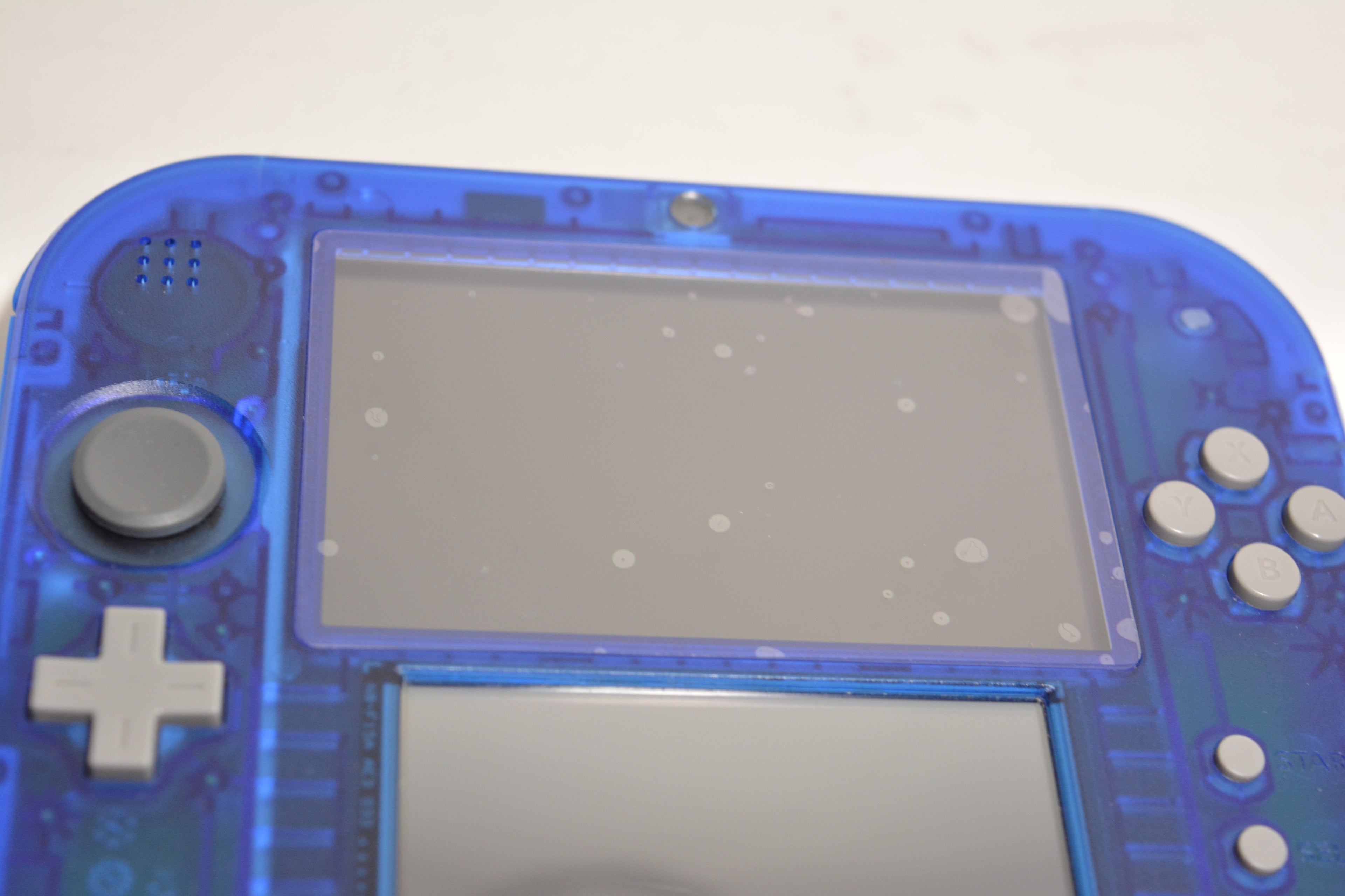 Nintendo 2DS Transparent Blue - Pokemon Alpha Sapphire Edition
