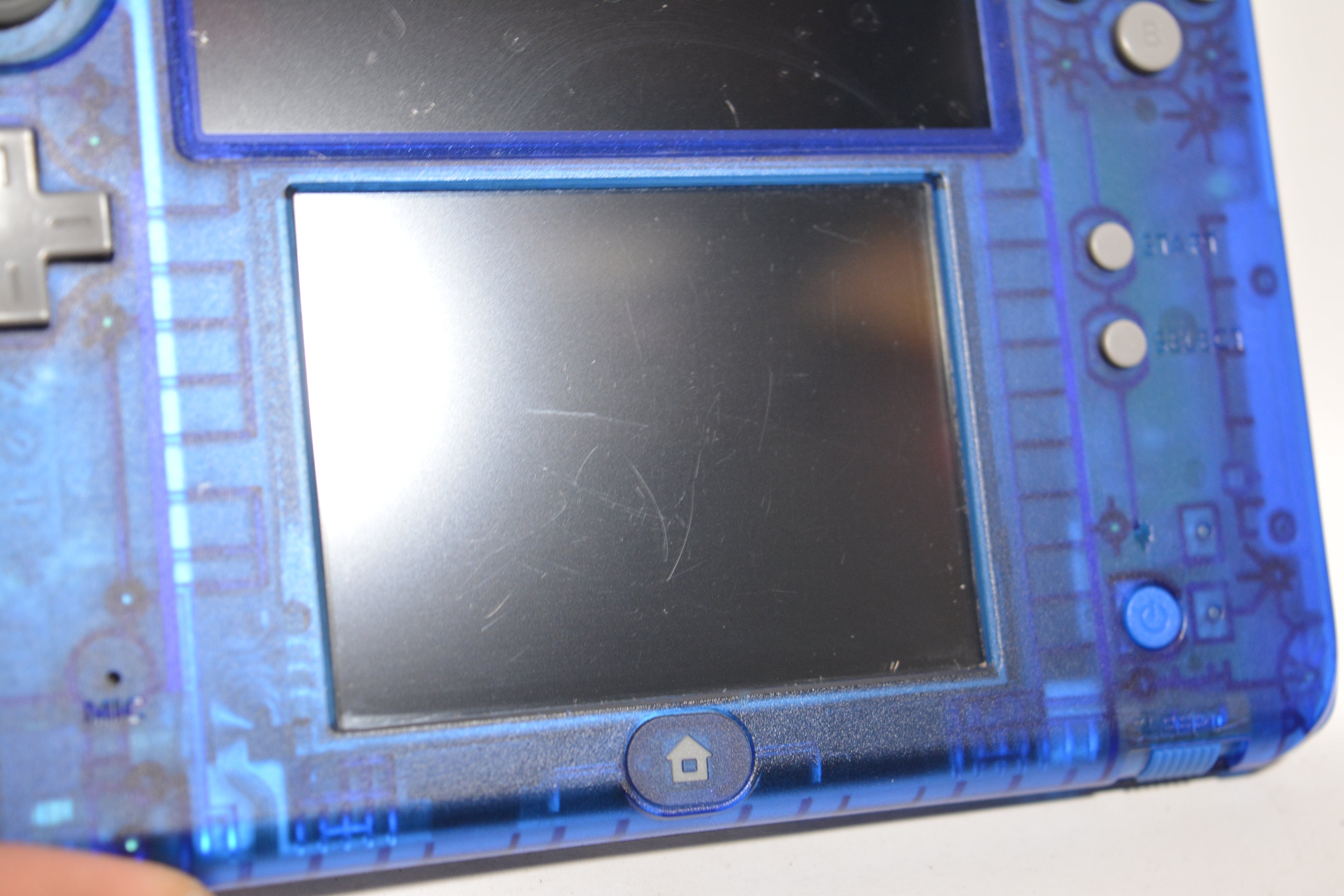 Nintendo 2DS Transparent Blue - Pokemon Alpha Sapphire Edition